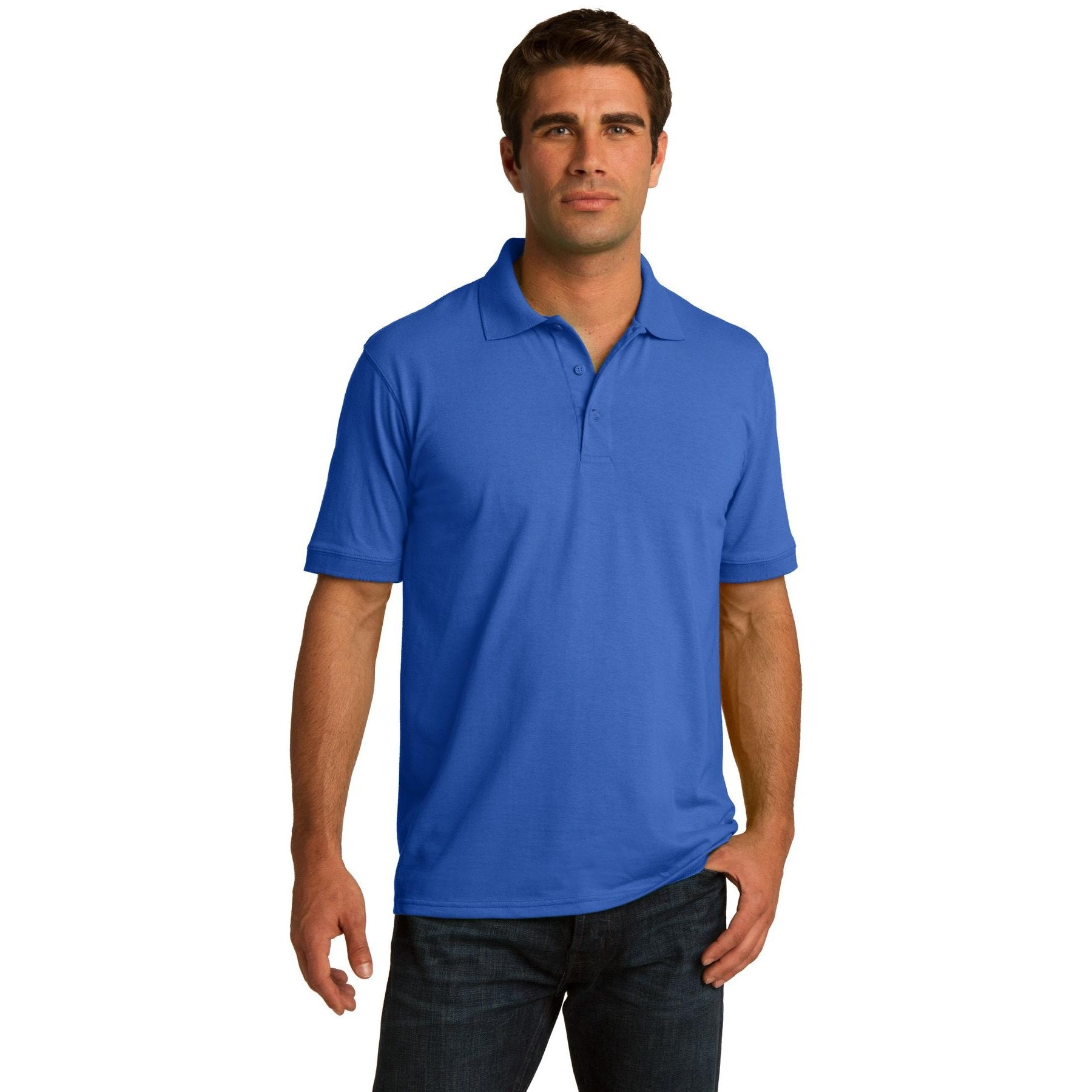 Port & Company-Port & Company® Tall Core Blend Jersey Knit Polo. KP55T-MedTech-14