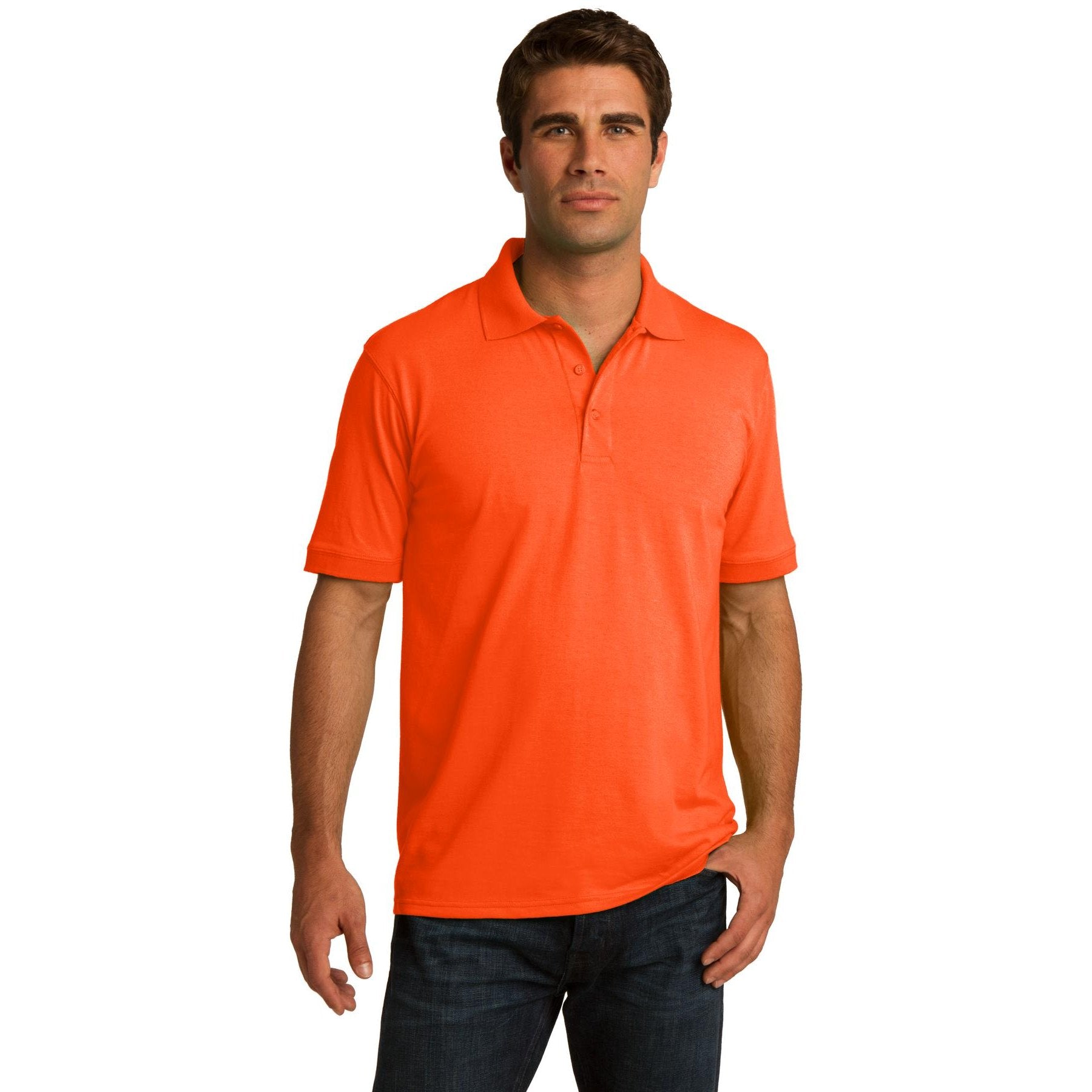 Port & Company-Port & Company® Tall Core Blend Jersey Knit Polo. KP55T-MedTech-16