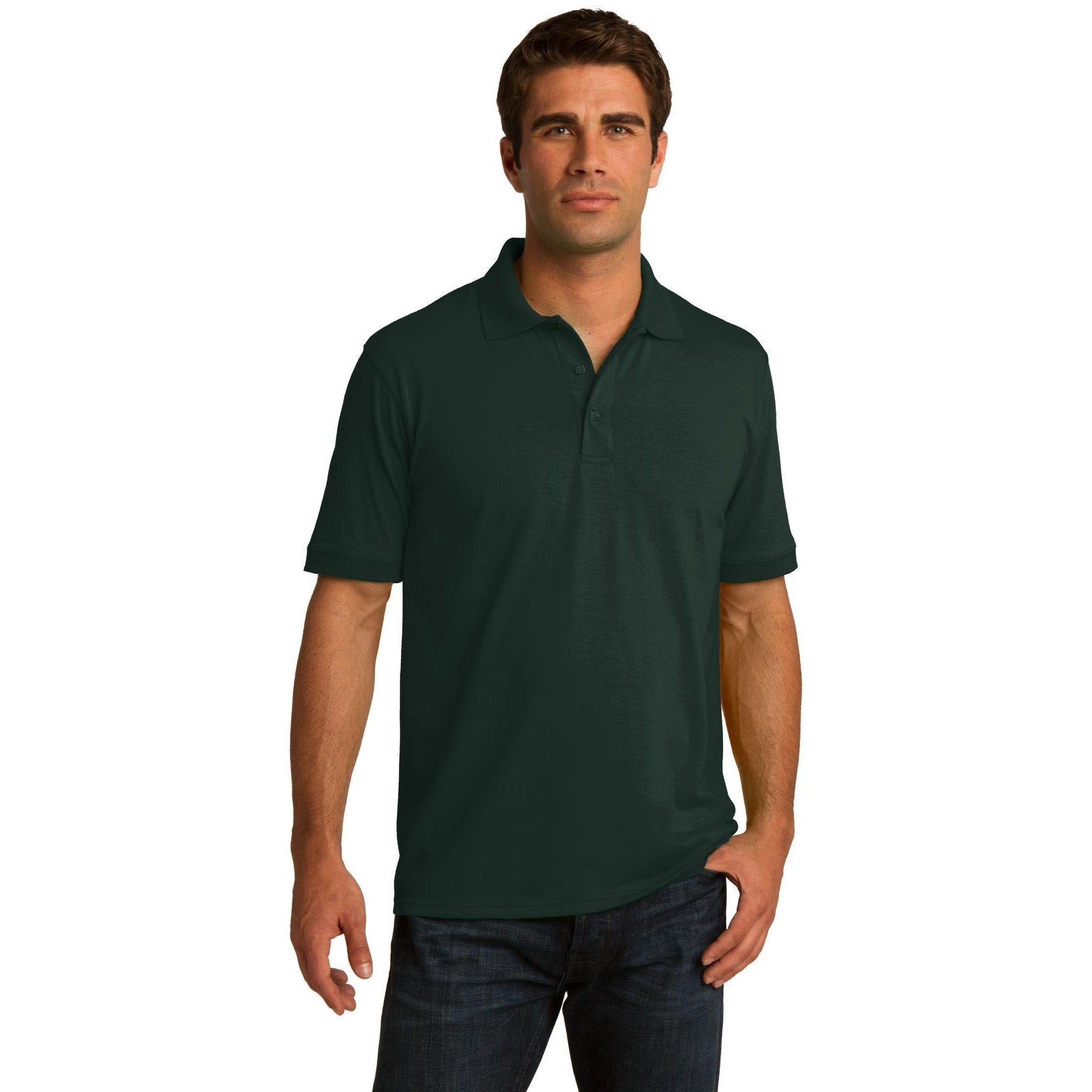 Port & Company-Port & Company® Tall Core Blend Jersey Knit Polo. KP55T-MedTech-5