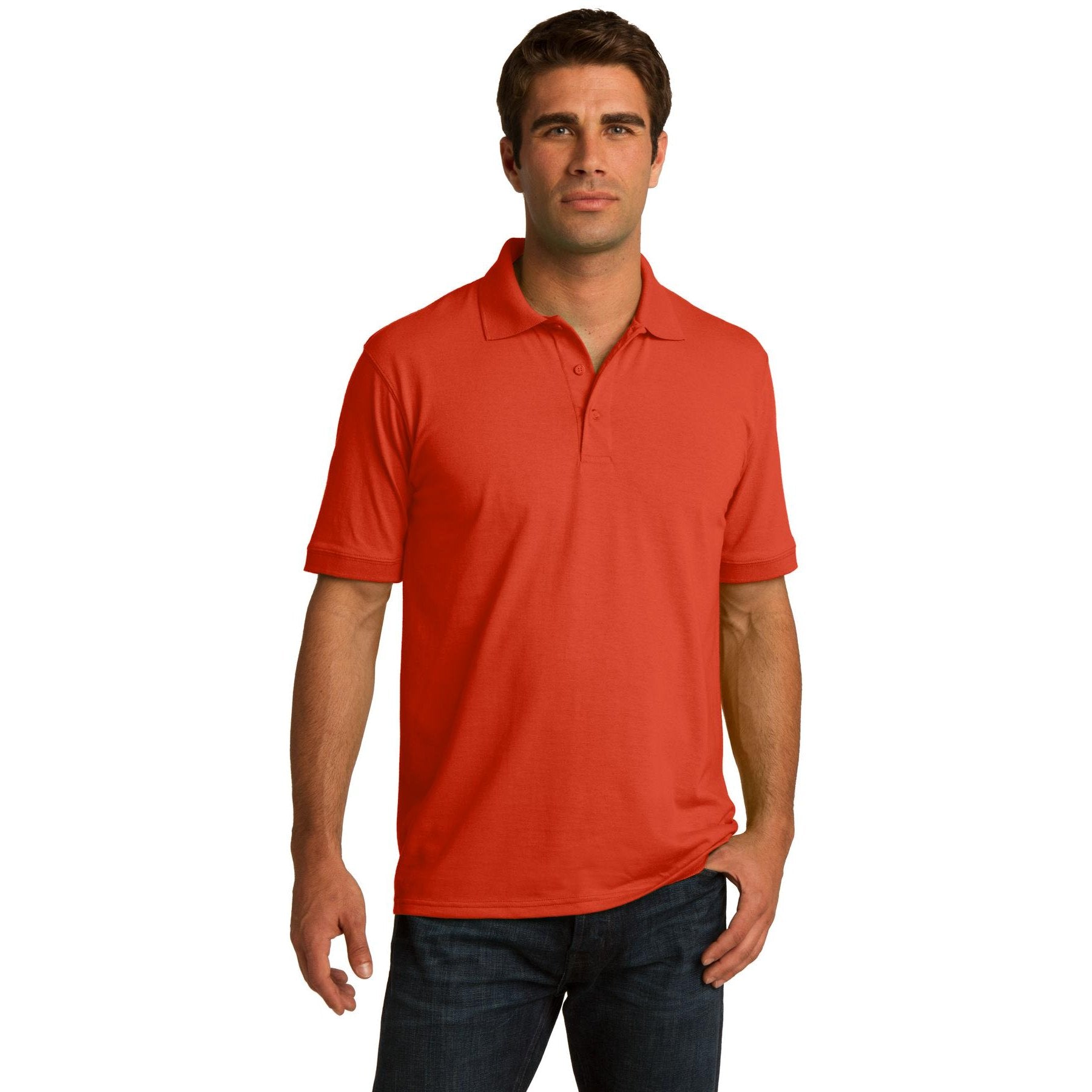Port & Company-Port & Company® Tall Core Blend Jersey Knit Polo. KP55T-MedTech-11