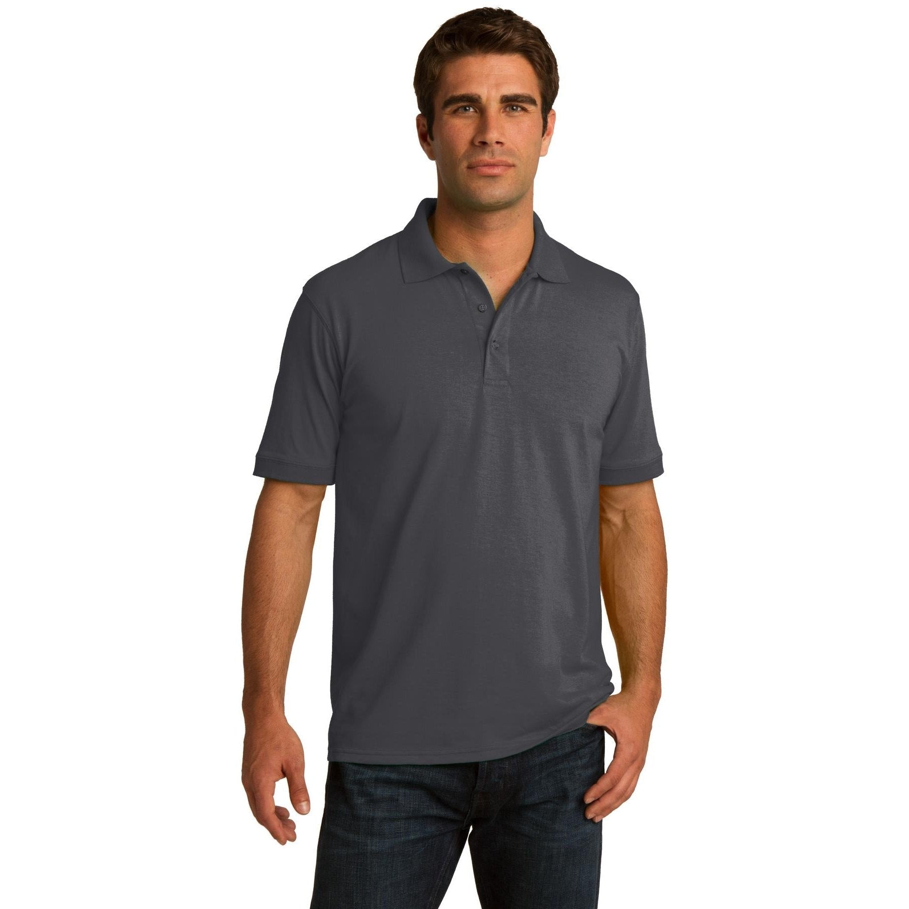 Port & Company-Port & Company® Tall Core Blend Jersey Knit Polo. KP55T-MedTech-4