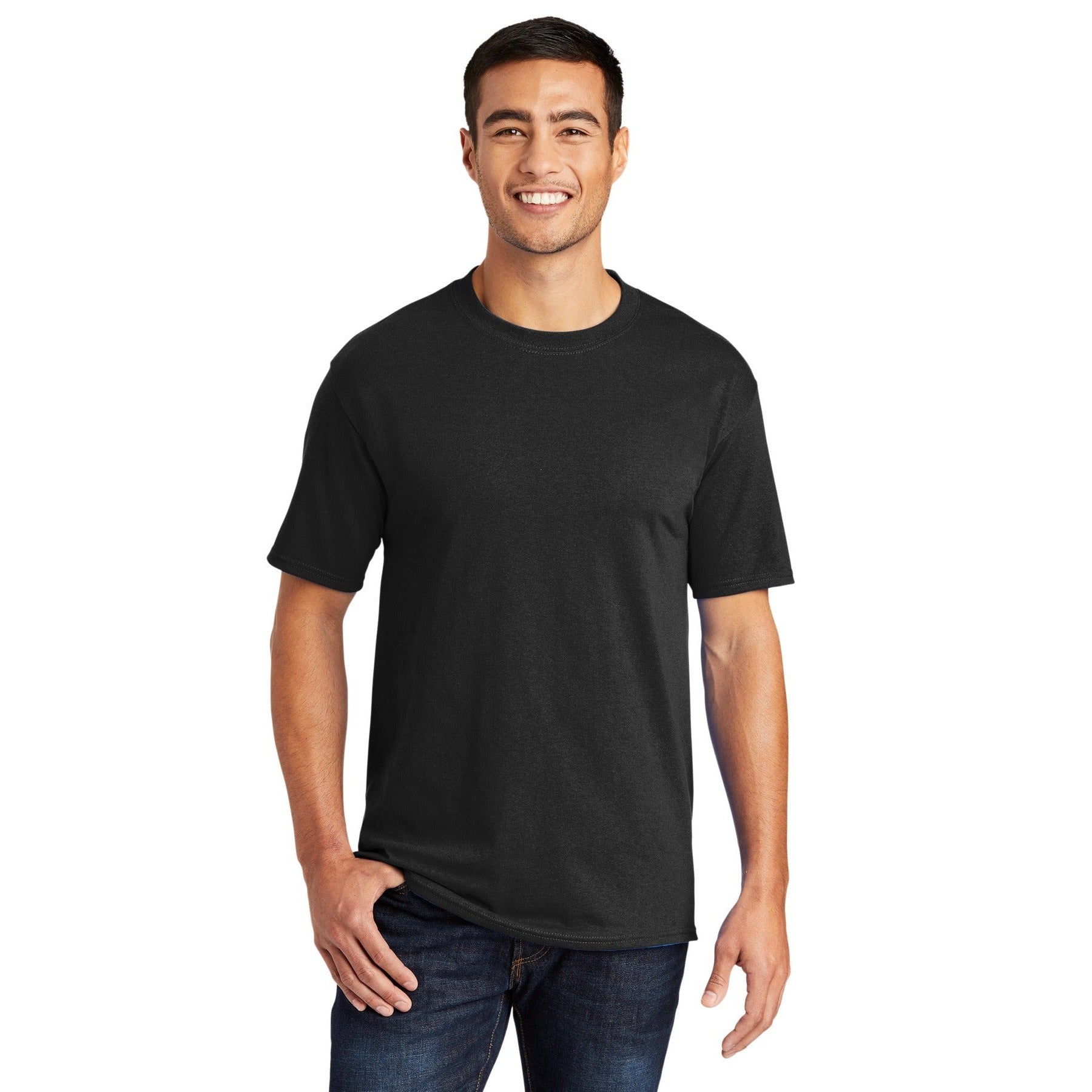 Port & Company-Port & Company® Tall Core Blend Tee. PC55T-MedTech-10