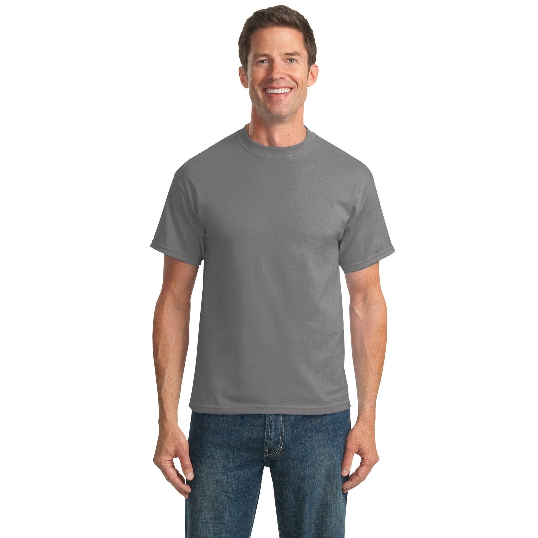 Port & Company-Port & Company® Tall Core Blend Tee. PC55T-MedTech-14