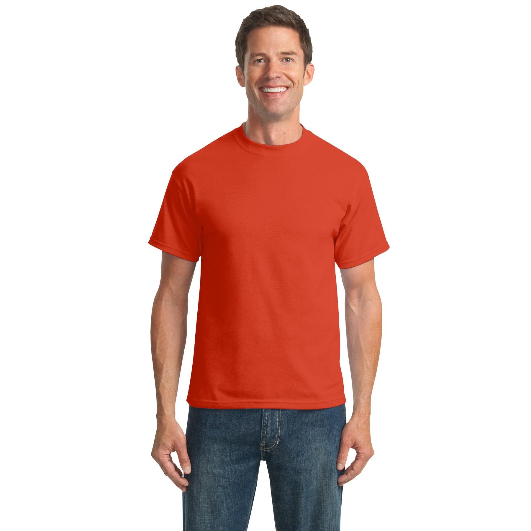 Port & Company-Port & Company® Tall Core Blend Tee. PC55T-MedTech-16