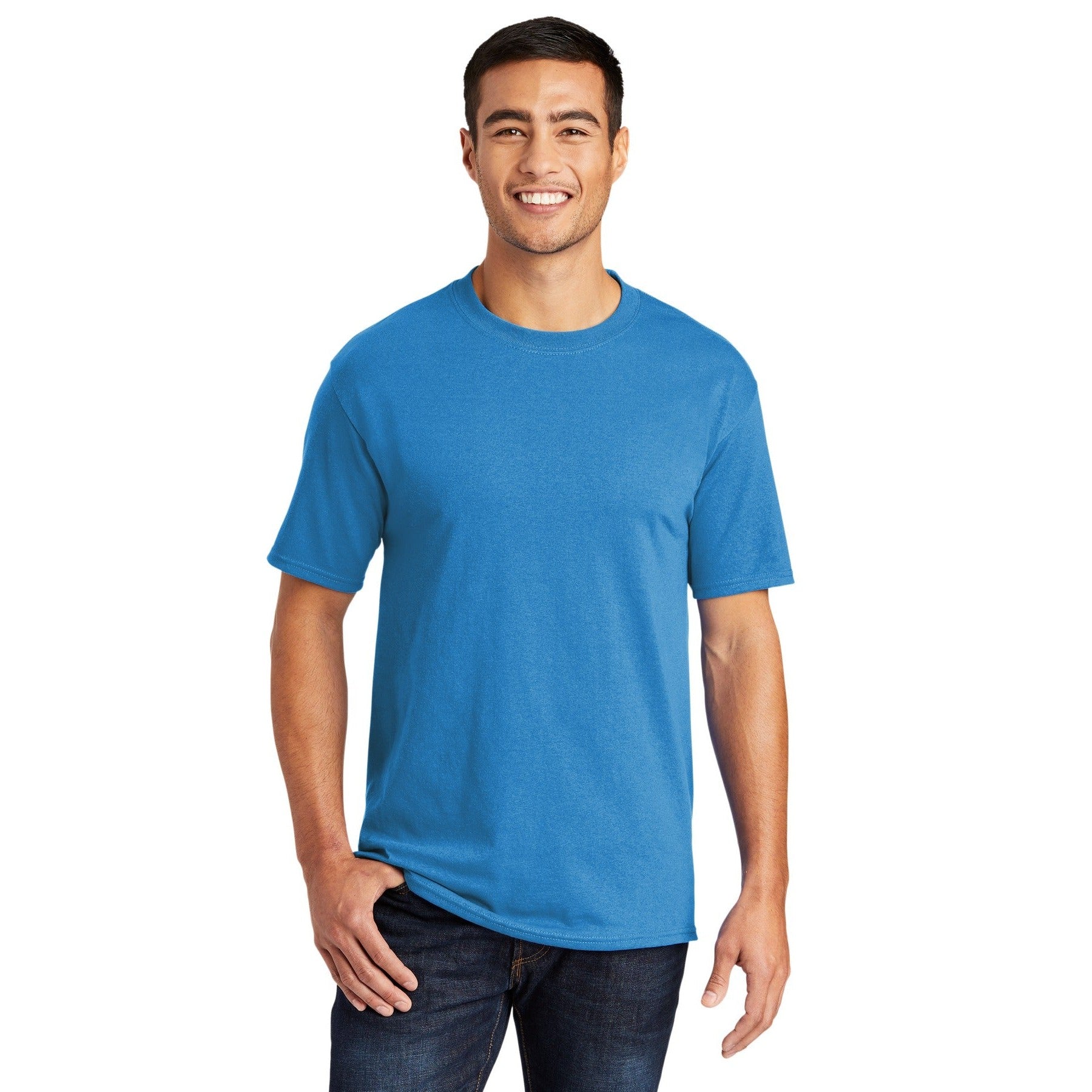 Port & Company-Port & Company® Tall Core Blend Tee. PC55T-MedTech-22
