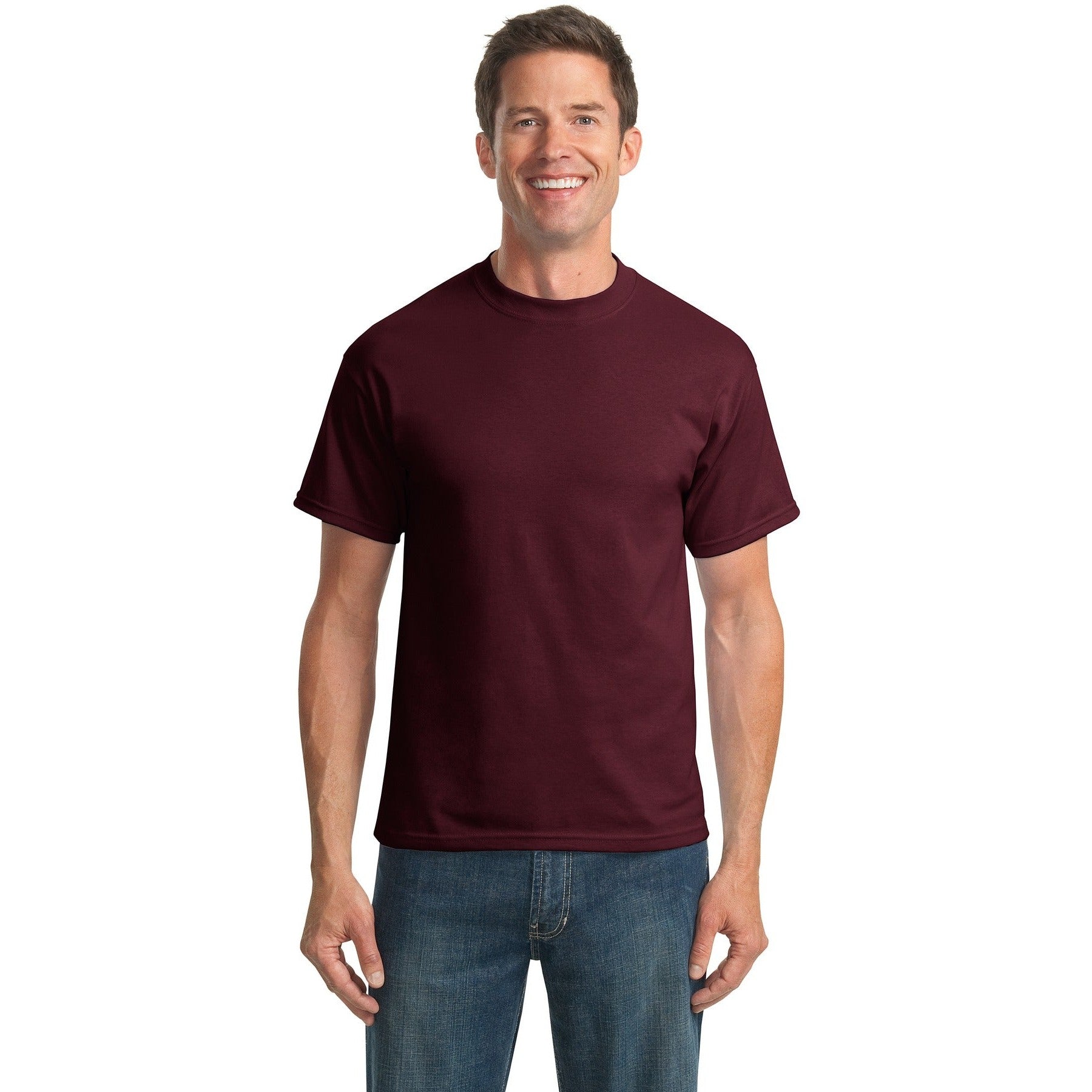 Port & Company-Port & Company® Tall Core Blend Tee. PC55T-MedTech-4