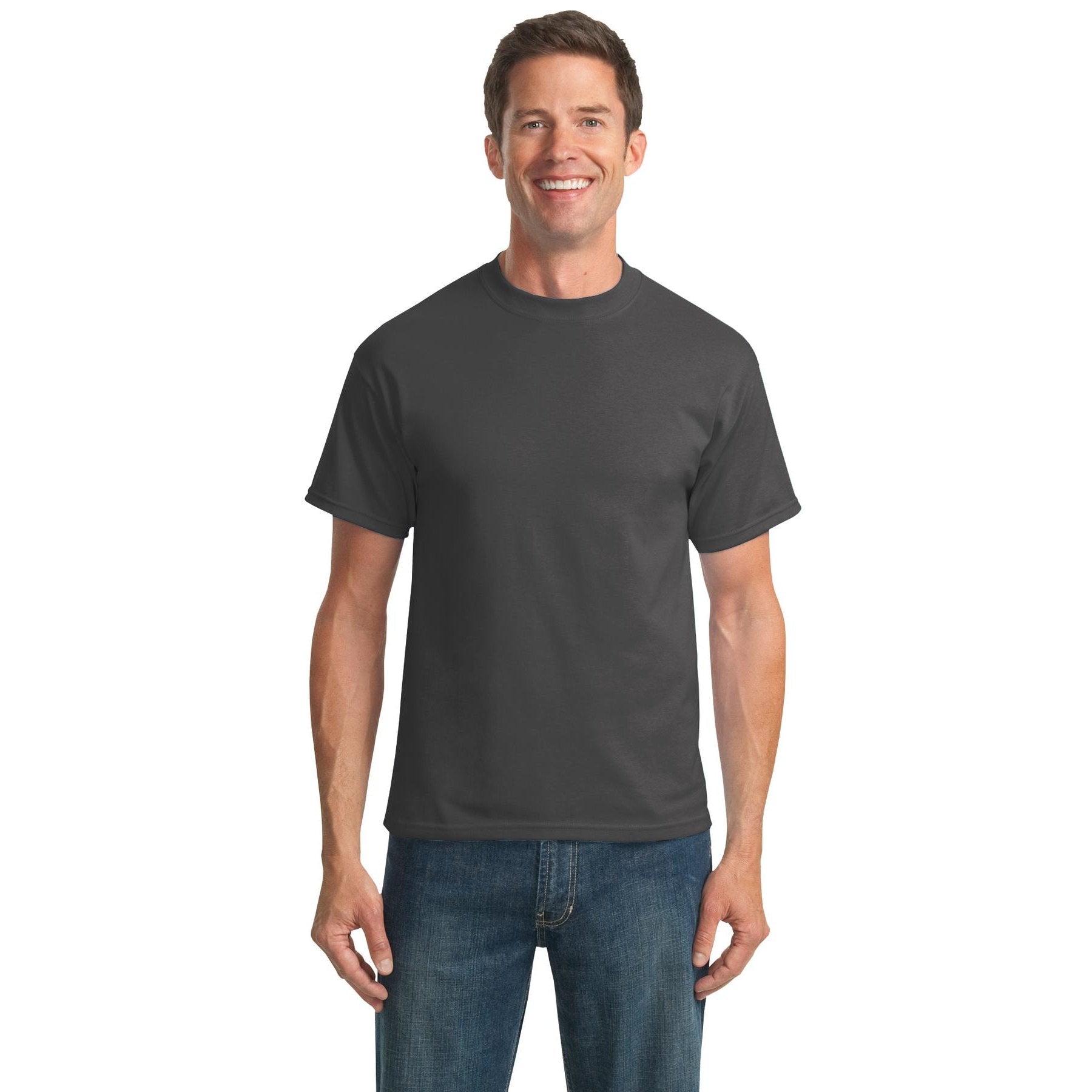 Port & Company-Port & Company® Tall Core Blend Tee. PC55T-MedTech-6