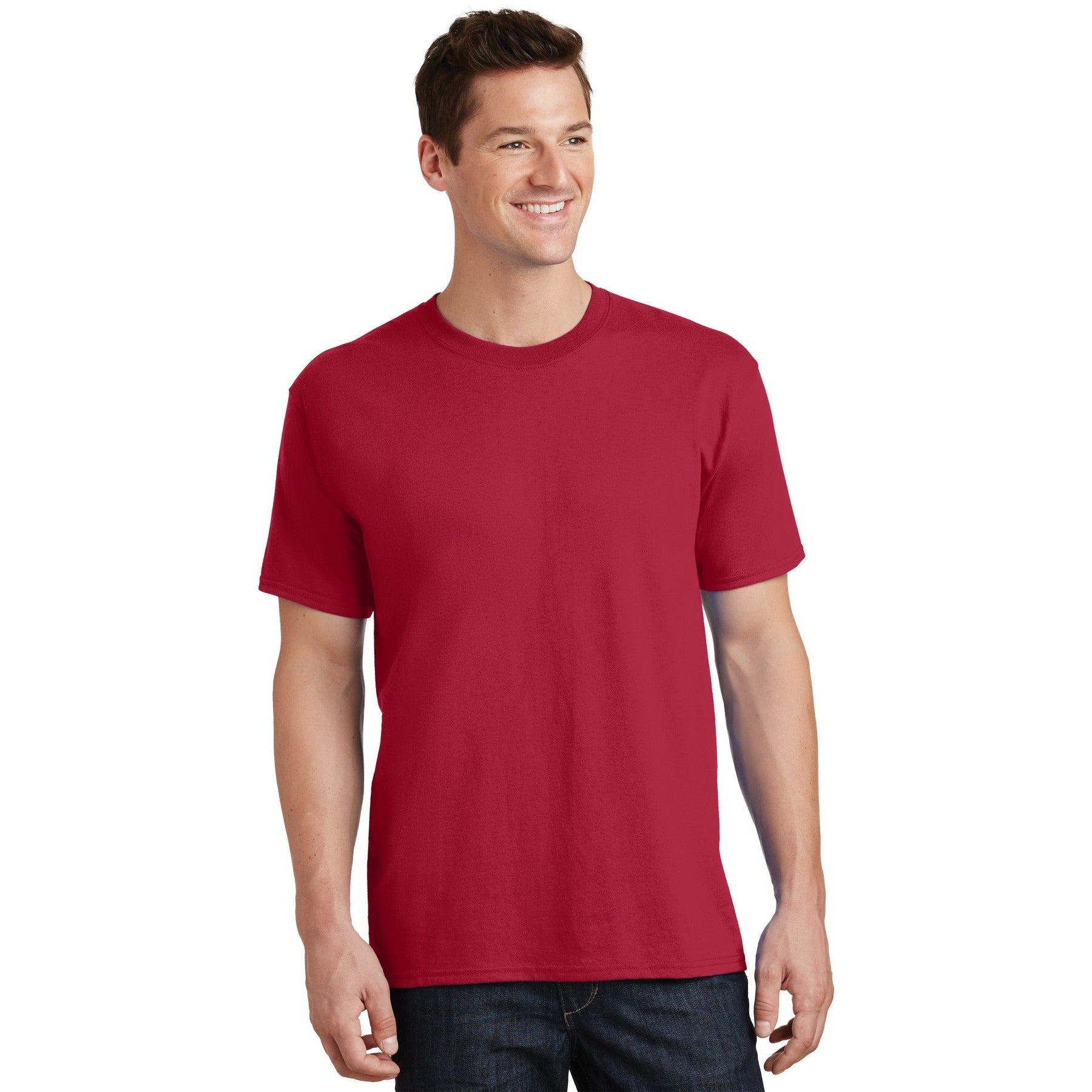 Port & Company-Port & Company® Tall Core Cotton Tee PC54T-MedTech-20