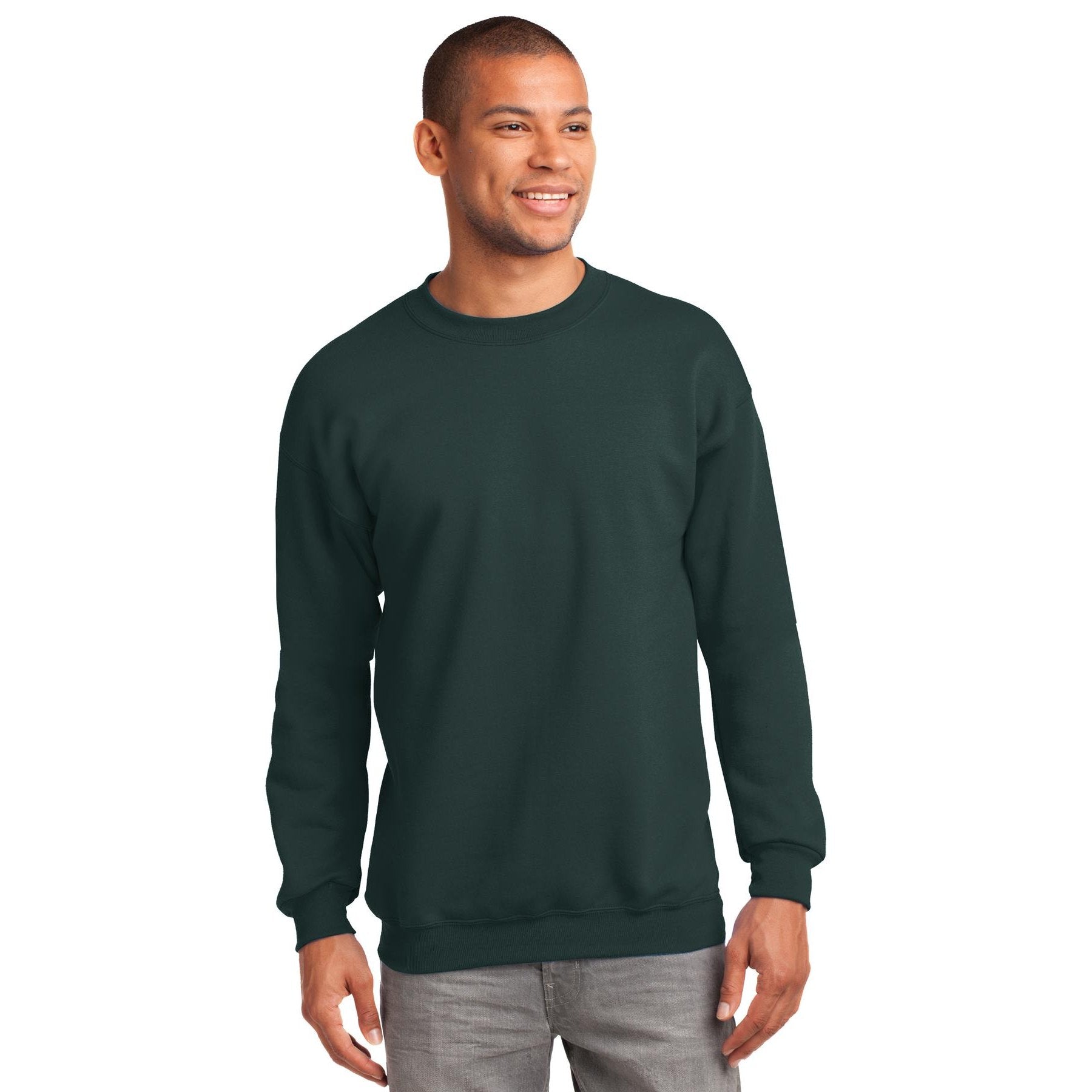 Port & Company-Port & Company® Tall Essential Fleece Crewneck Sweatshirt. PC90T-MedTech-4