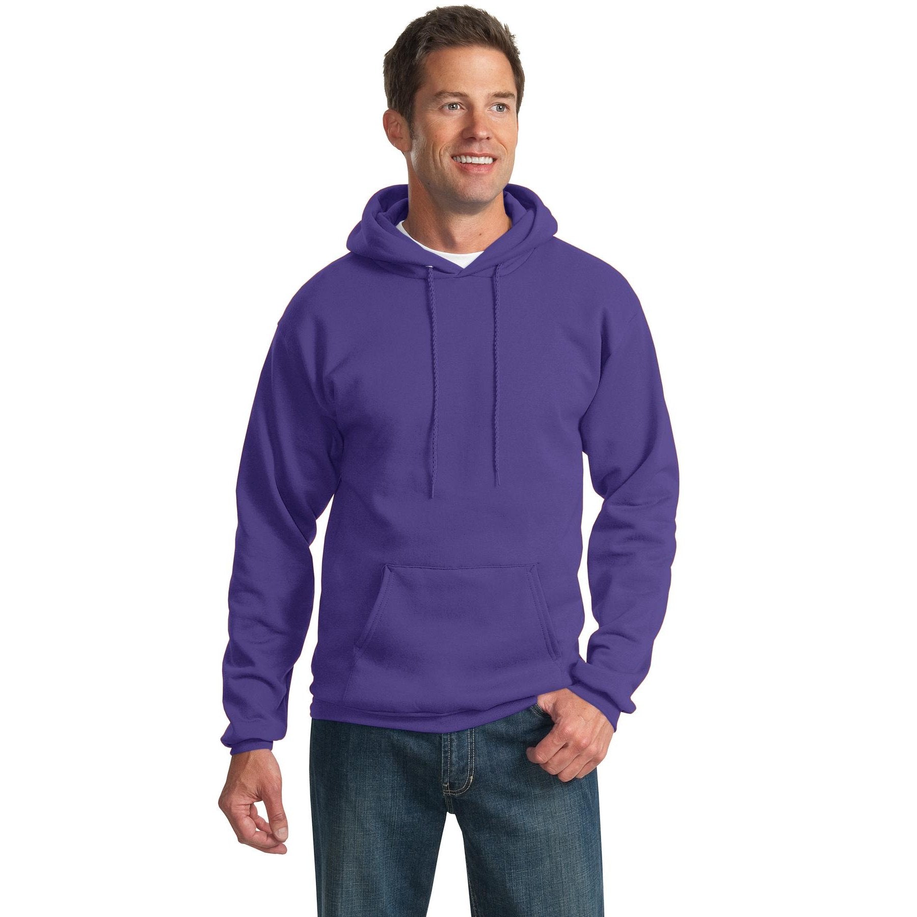 Port & Company-Port & Company® Tall Essential Fleece Pullover Hooded Sweatshirt. PC90HT-MedTech-12
