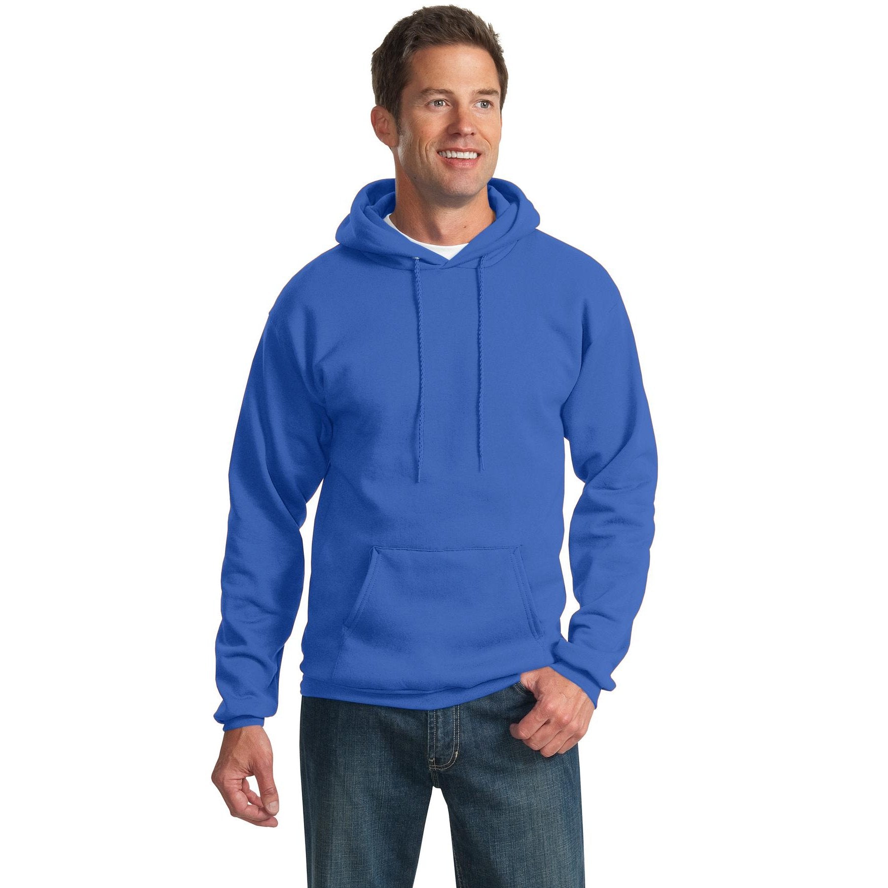 Port & Company-Port & Company® Tall Essential Fleece Pullover Hooded Sweatshirt. PC90HT-MedTech-14