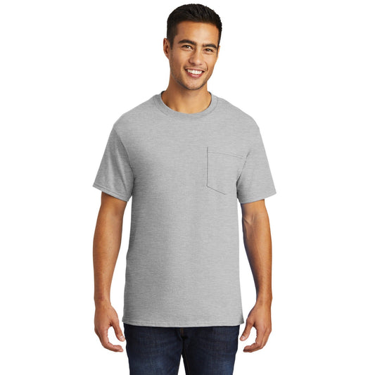 Port & Company-Port & Company® - Tall Essential Pocket Tee. PC61PT-MedTech-1