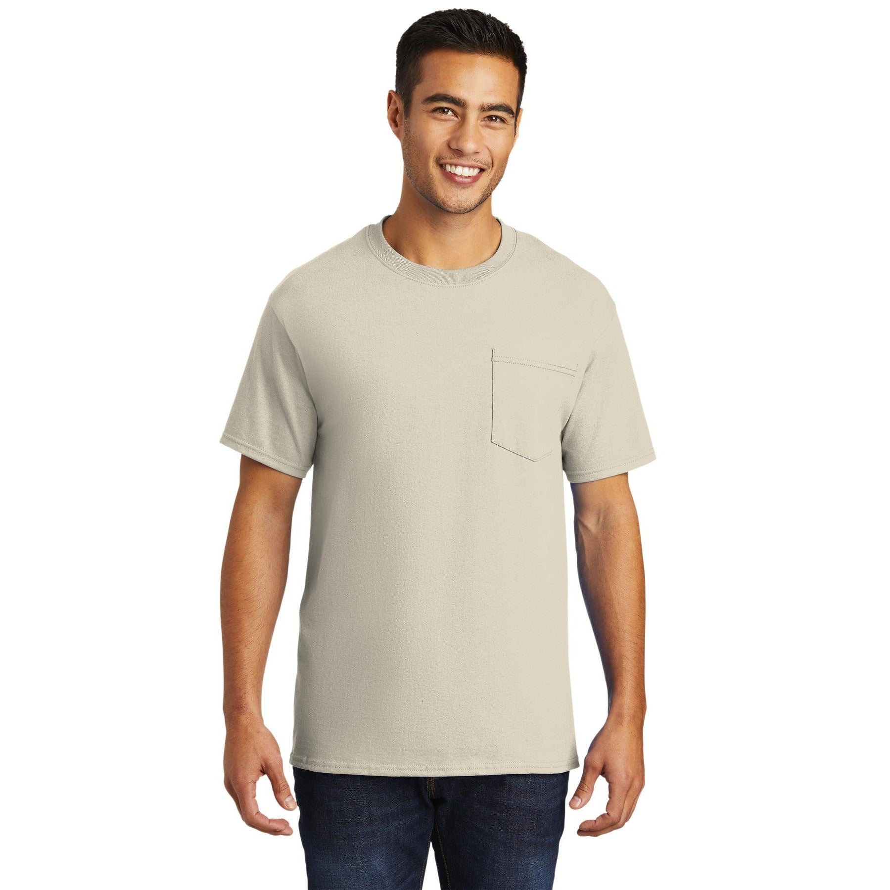 Port & Company-Port & Company® - Tall Essential Pocket Tee. PC61PT-MedTech-10