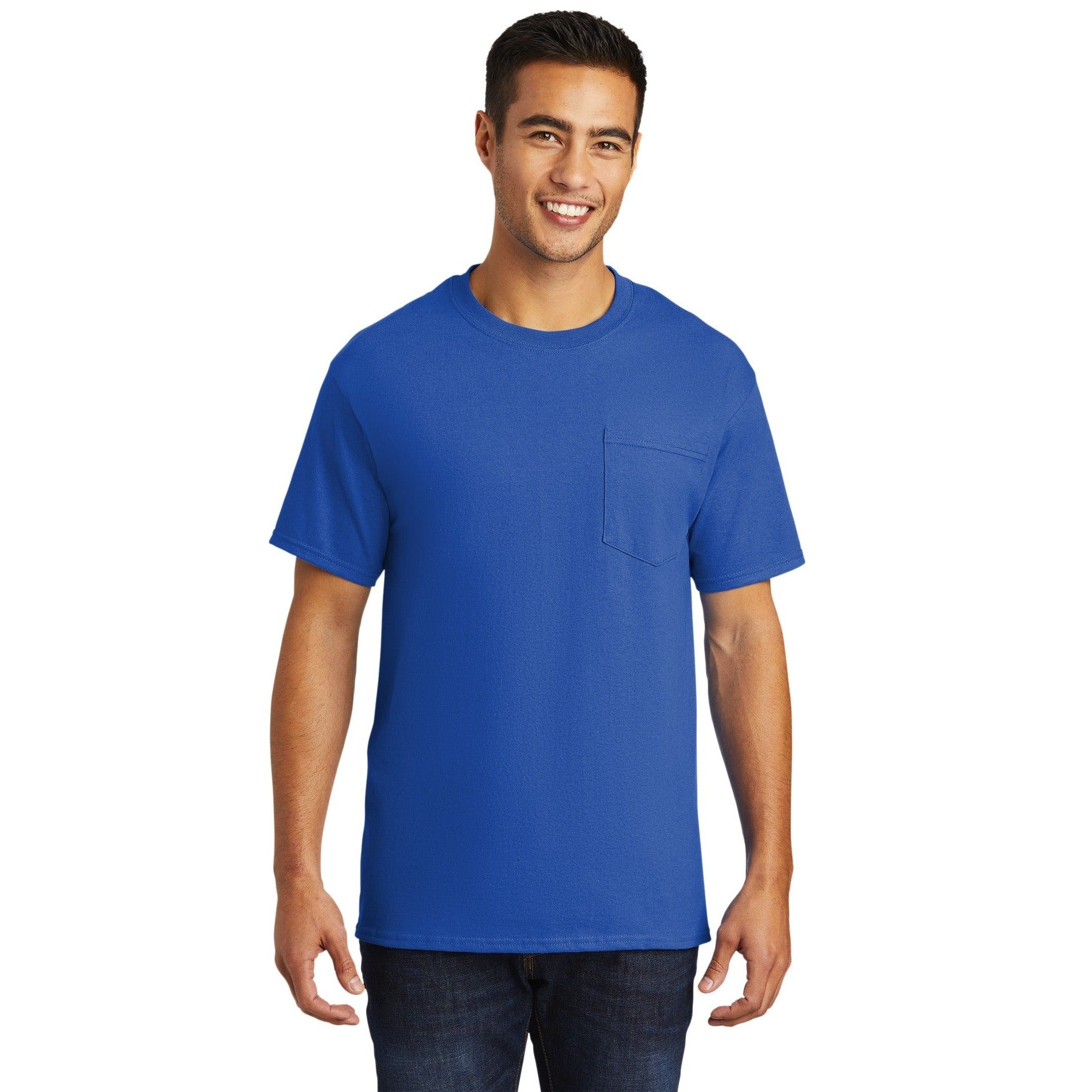 Port & Company-Port & Company® - Tall Essential Pocket Tee. PC61PT-MedTech-14