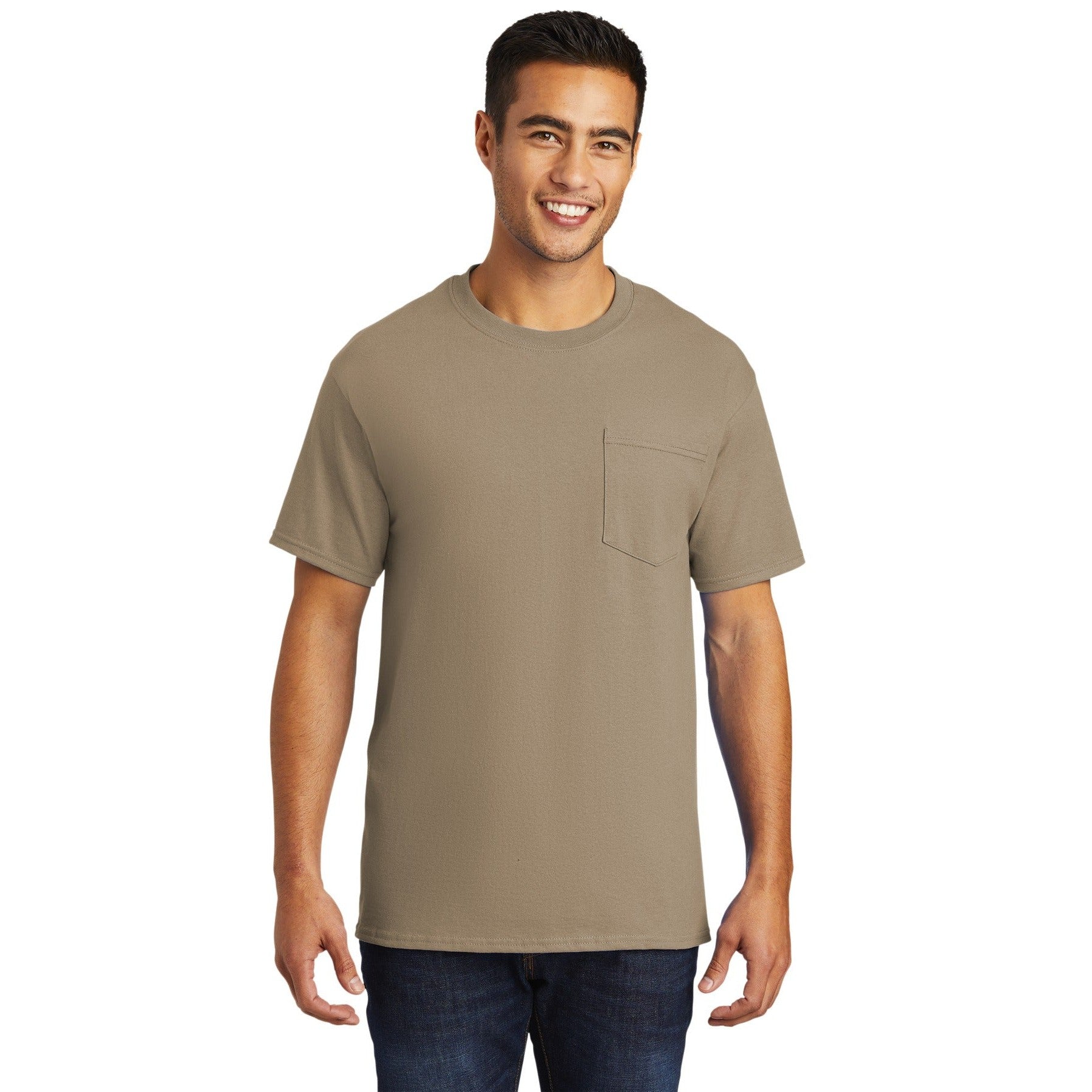 Port & Company-Port & Company® - Tall Essential Pocket Tee. PC61PT-MedTech-15