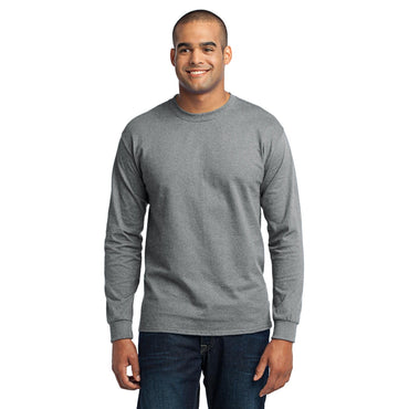 Port & Company-Port & Company® Tall Long Sleeve Core Blend Tee. PC55LST-MedTech-2