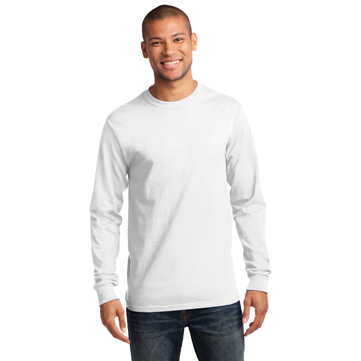 Port & Company-Port & Company® - Tall Long Sleeve Essential Tee. PC61LST-MedTech-17