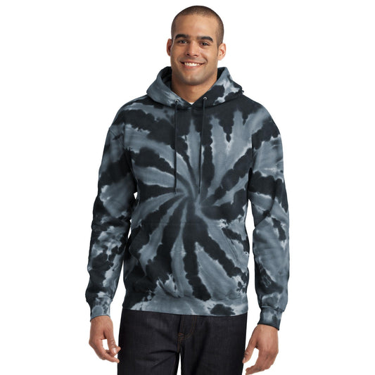 Port & Company-Port & Company® Tie-Dye Pullover Hooded Sweatshirt. PC146-MedTech-1