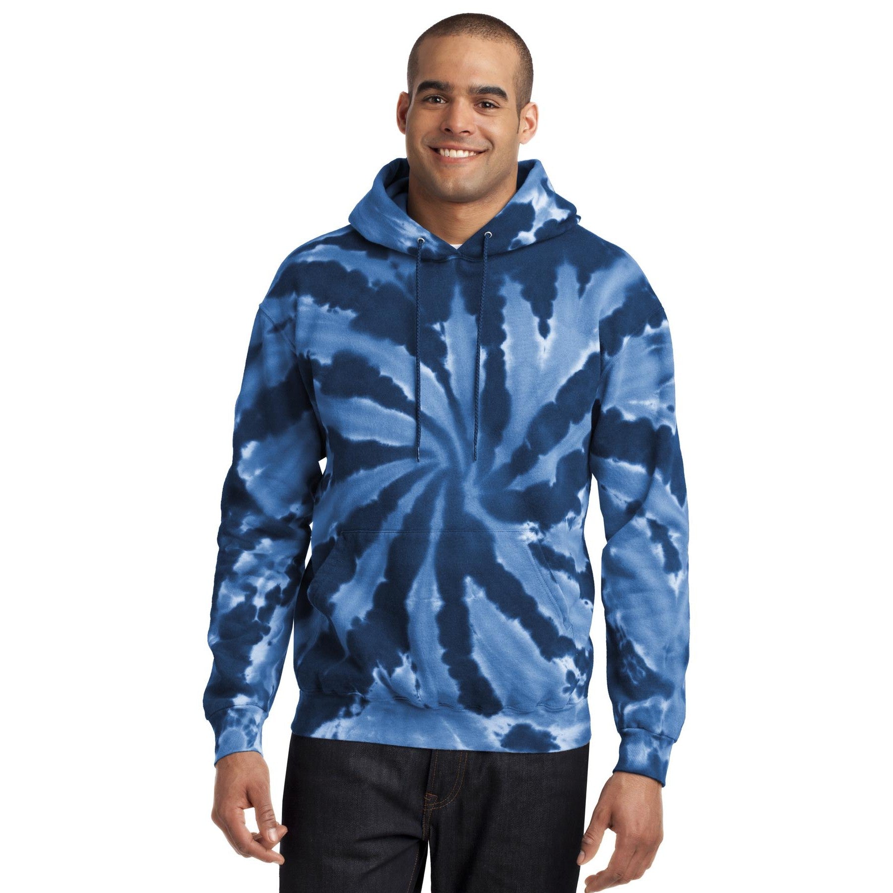 Port & Company-Port & Company® Tie-Dye Pullover Hooded Sweatshirt. PC146-MedTech-5