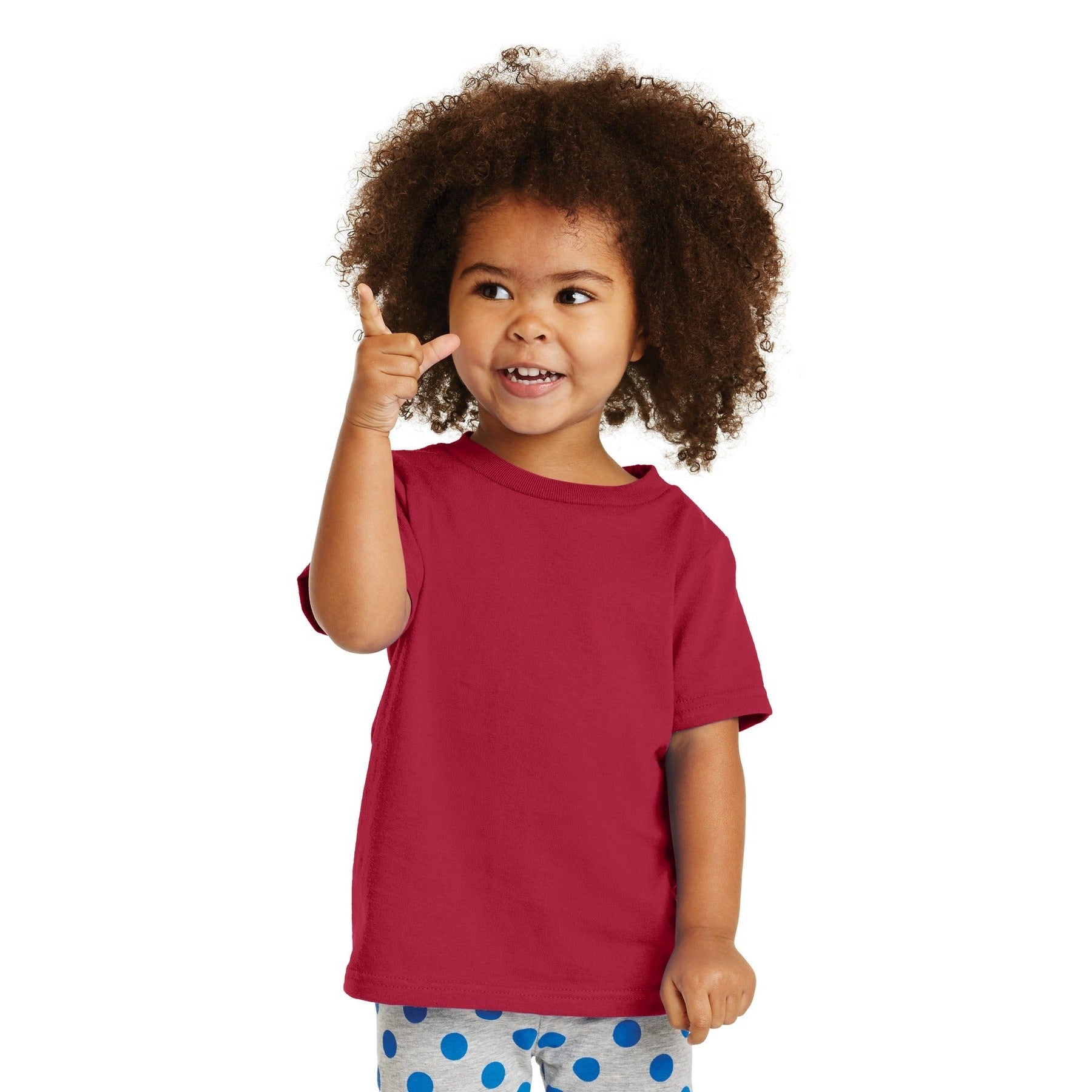 Port & Company-Port & Company® Toddler Core Cotton Tee. CAR54T-MedTech-9