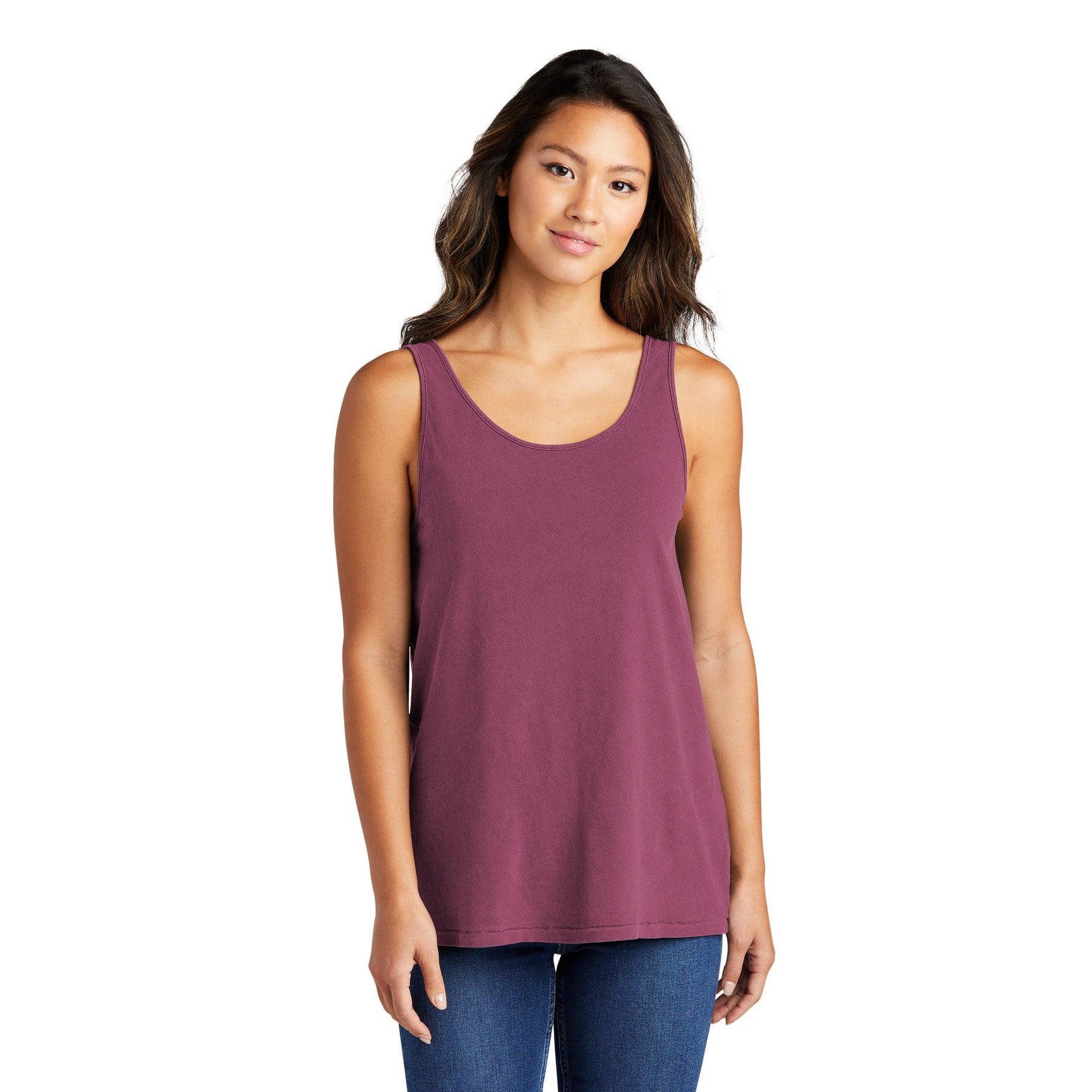 Port & Company-Port & Company® Women's Beach Wash® Garment-Dyed Tank LPC099TT-MedTech-6