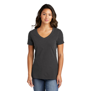 Port & Company-Port & Company® Women's Beach Wash® Garment-Dyed V-Neck Tee LPC099V-MedTech-2