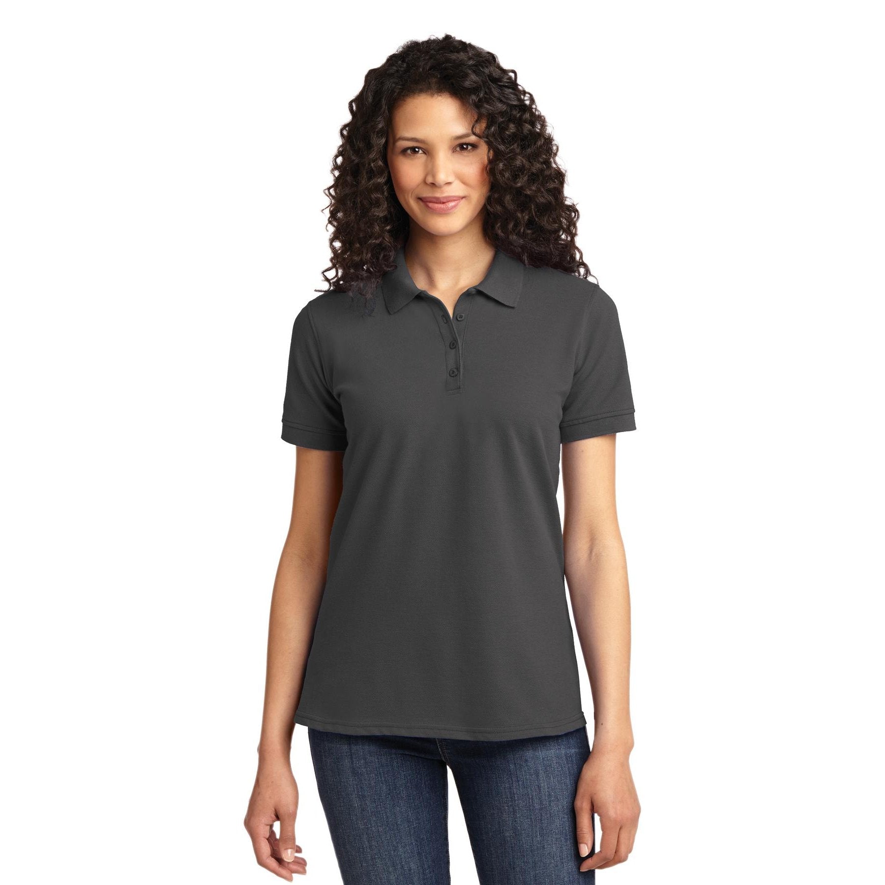 Port & Company-Port & Company® Women's Core Blend Pique Polo. LKP155-MedTech-3