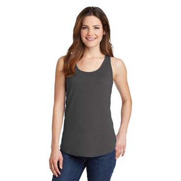 Port & Company-Port & Company® Women's Core Cotton Tank Top. LPC54TT-MedTech-2