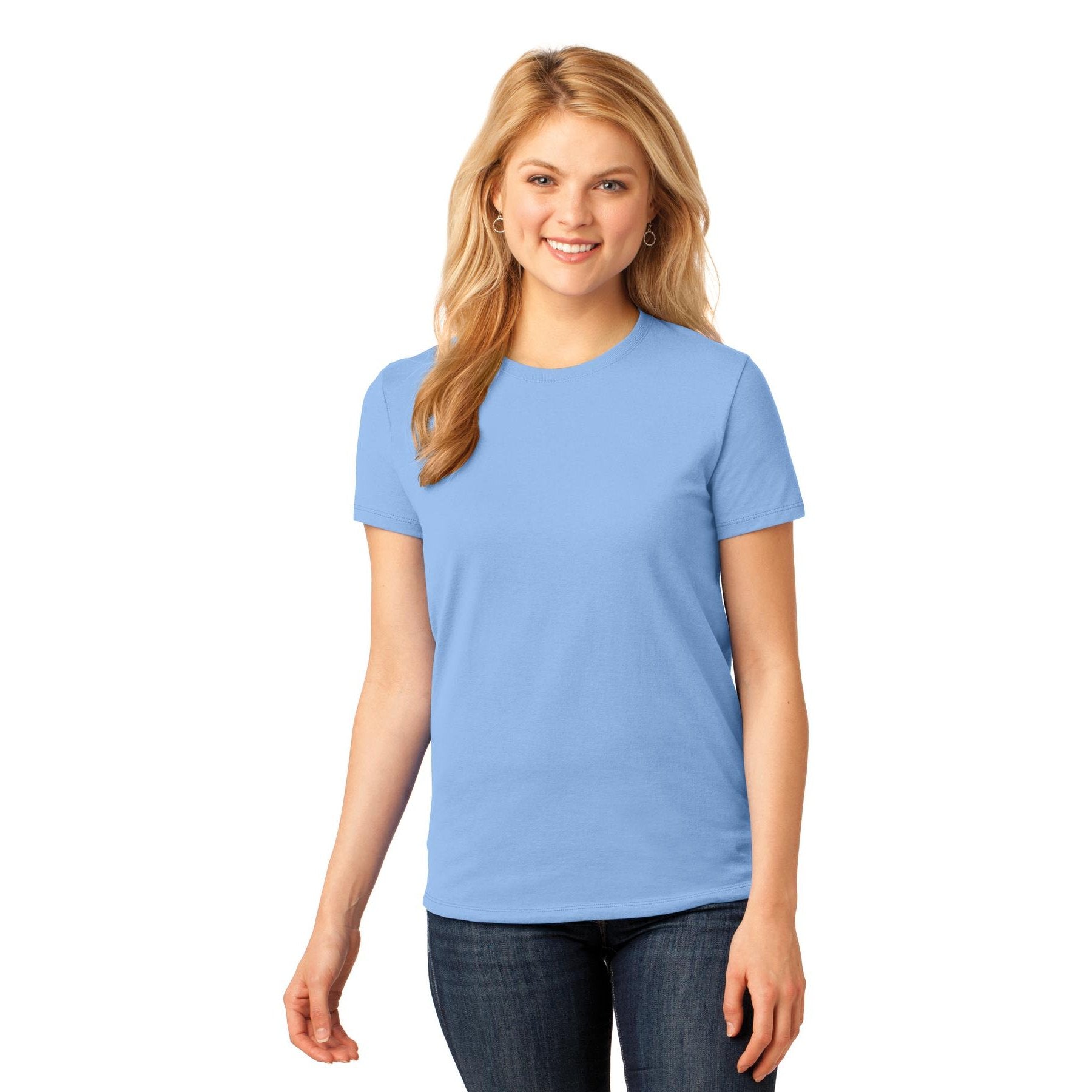 Port & Company-Port & Company® Women's Core Cotton Tee. LPC54-MedTech-10