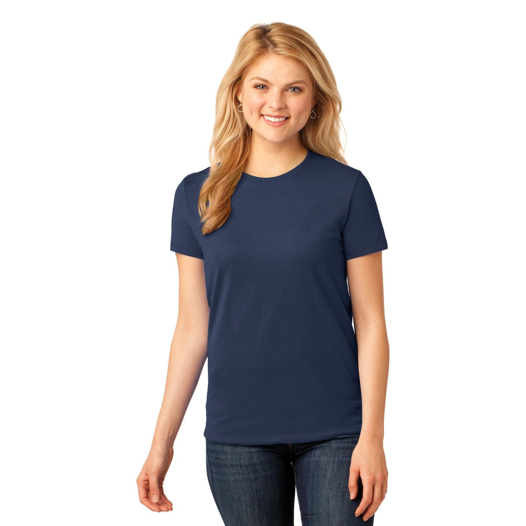 Port & Company-Port & Company® Women's Core Cotton Tee. LPC54-MedTech-11