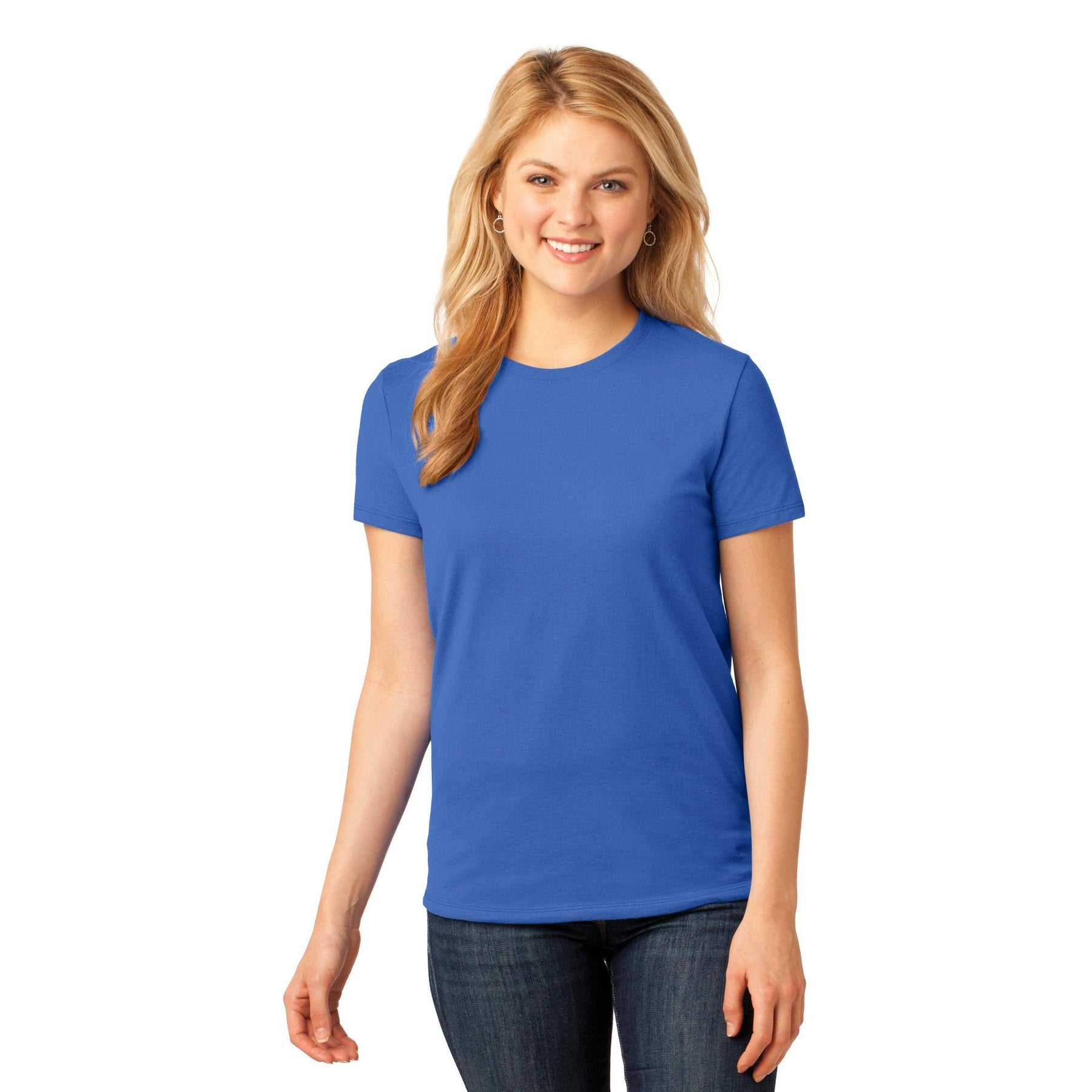 Port & Company-Port & Company® Women's Core Cotton Tee. LPC54-MedTech-15