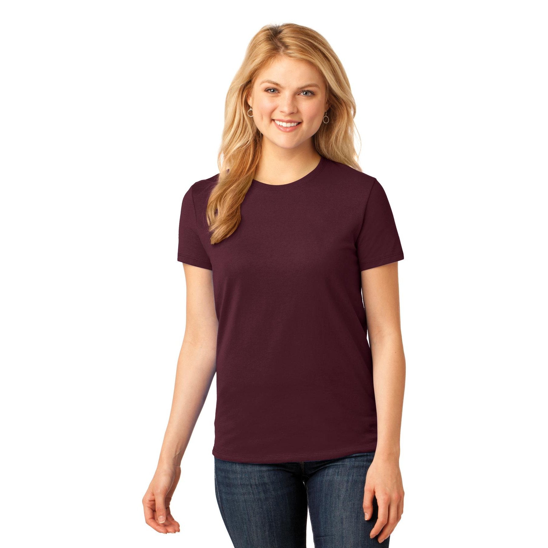 Port & Company-Port & Company® Women's Core Cotton Tee. LPC54-MedTech-4