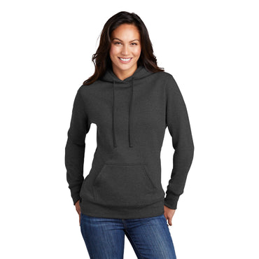 Port & Company-Port & Company ® Women's Core Fleece Pullover Hooded Sweatshirt LPC78H-MedTech-2