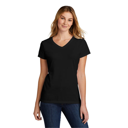 Port & Company-Port & Company ® Women's Tri-Blend V-Neck Tee. LPC330V-MedTech-1