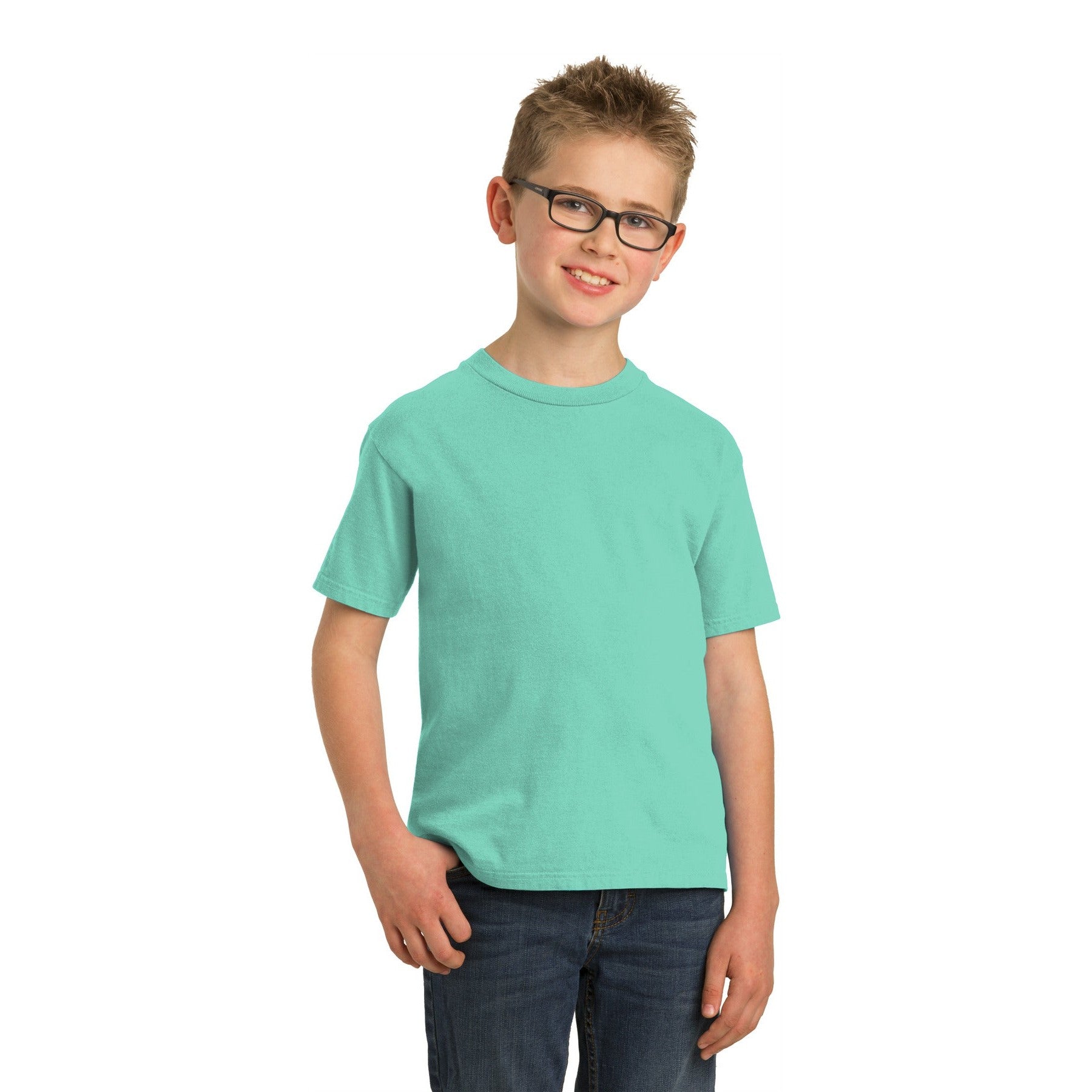 Port & Company-Port & Company® Youth Beach Wash® Garment-Dyed Tee. PC099Y-MedTech-6