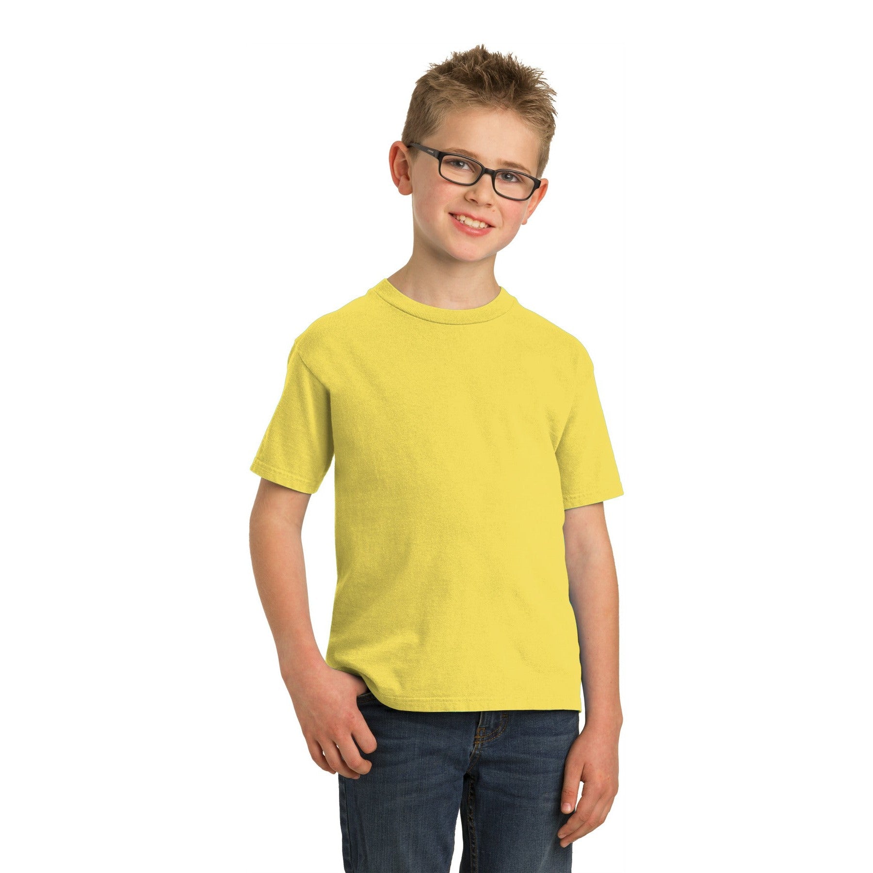 Port & Company-Port & Company® Youth Beach Wash® Garment-Dyed Tee. PC099Y-MedTech-16