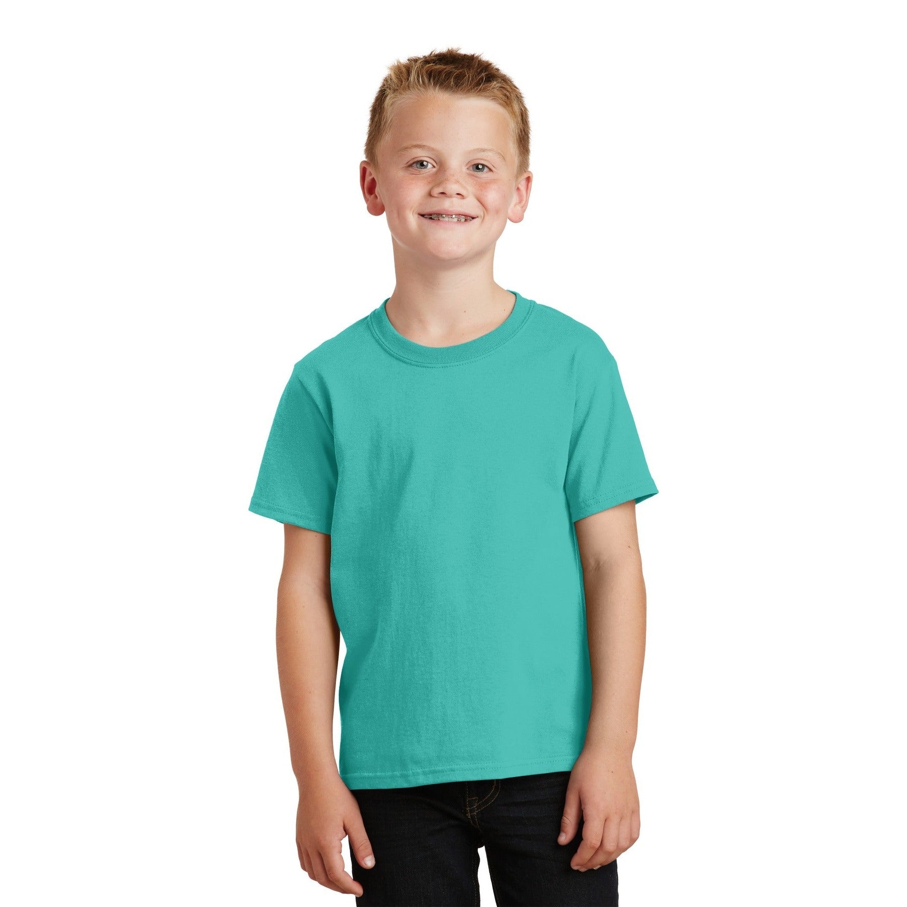 Port & Company-Port & Company® Youth Beach Wash® Garment-Dyed Tee. PC099Y-MedTech-14