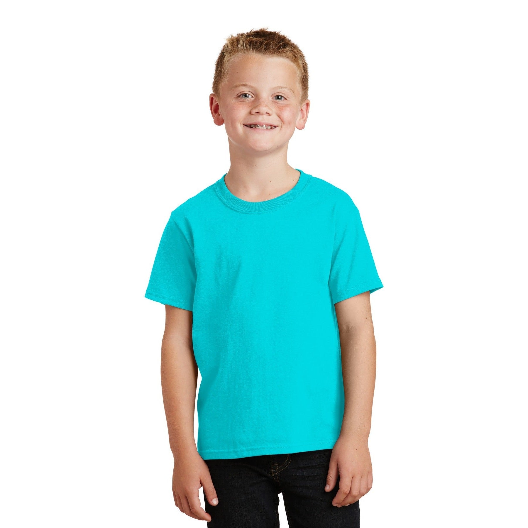 Port & Company-Port & Company® Youth Beach Wash® Garment-Dyed Tee. PC099Y-MedTech-19