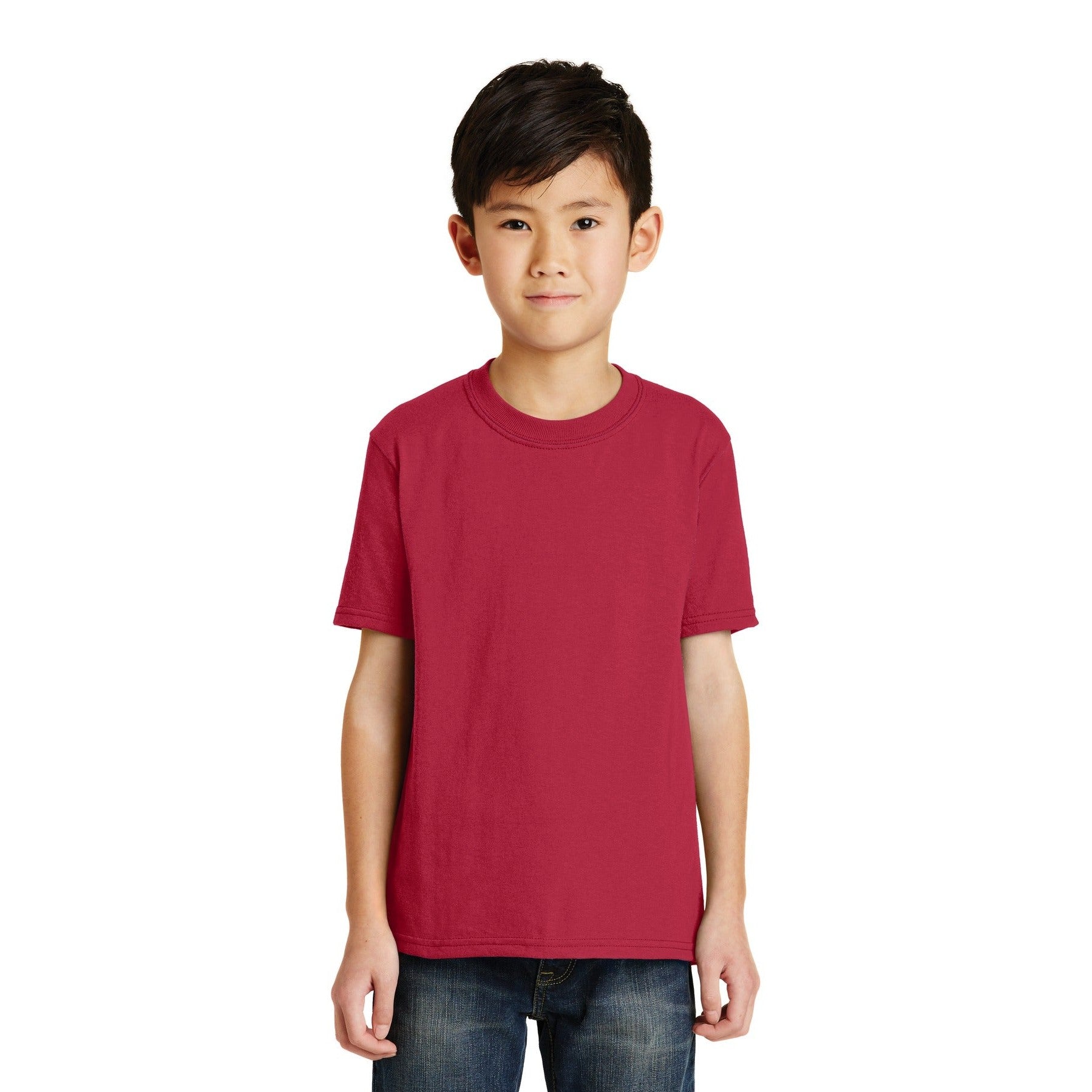 Port & Company-Port & Company® - Youth Core Blend Tee. PC55Y-MedTech-17