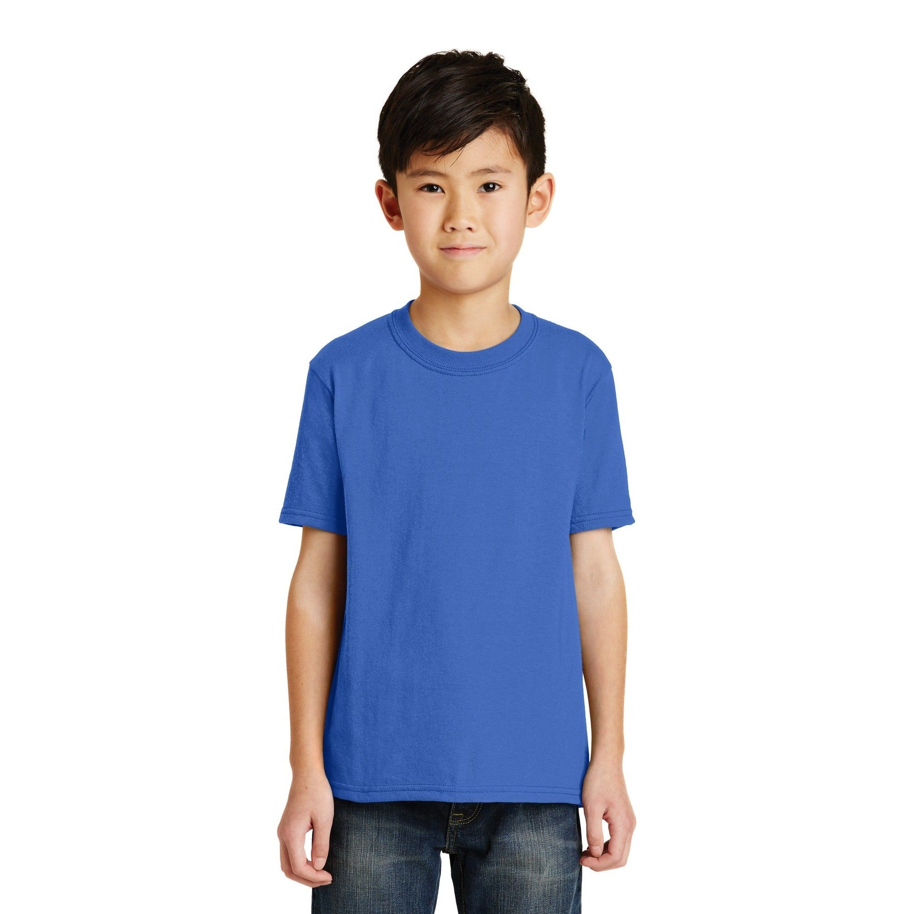 Port & Company-Port & Company® - Youth Core Blend Tee. PC55Y-MedTech-18