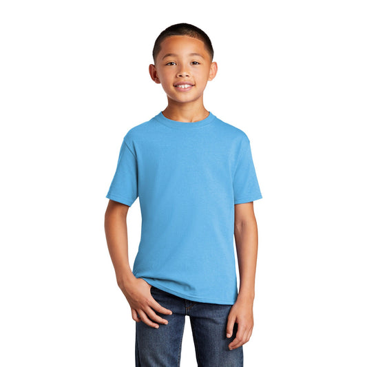 Port & Company-Port & Company® Youth Core Cotton DTG Tee PC54YDTG-MedTech-1