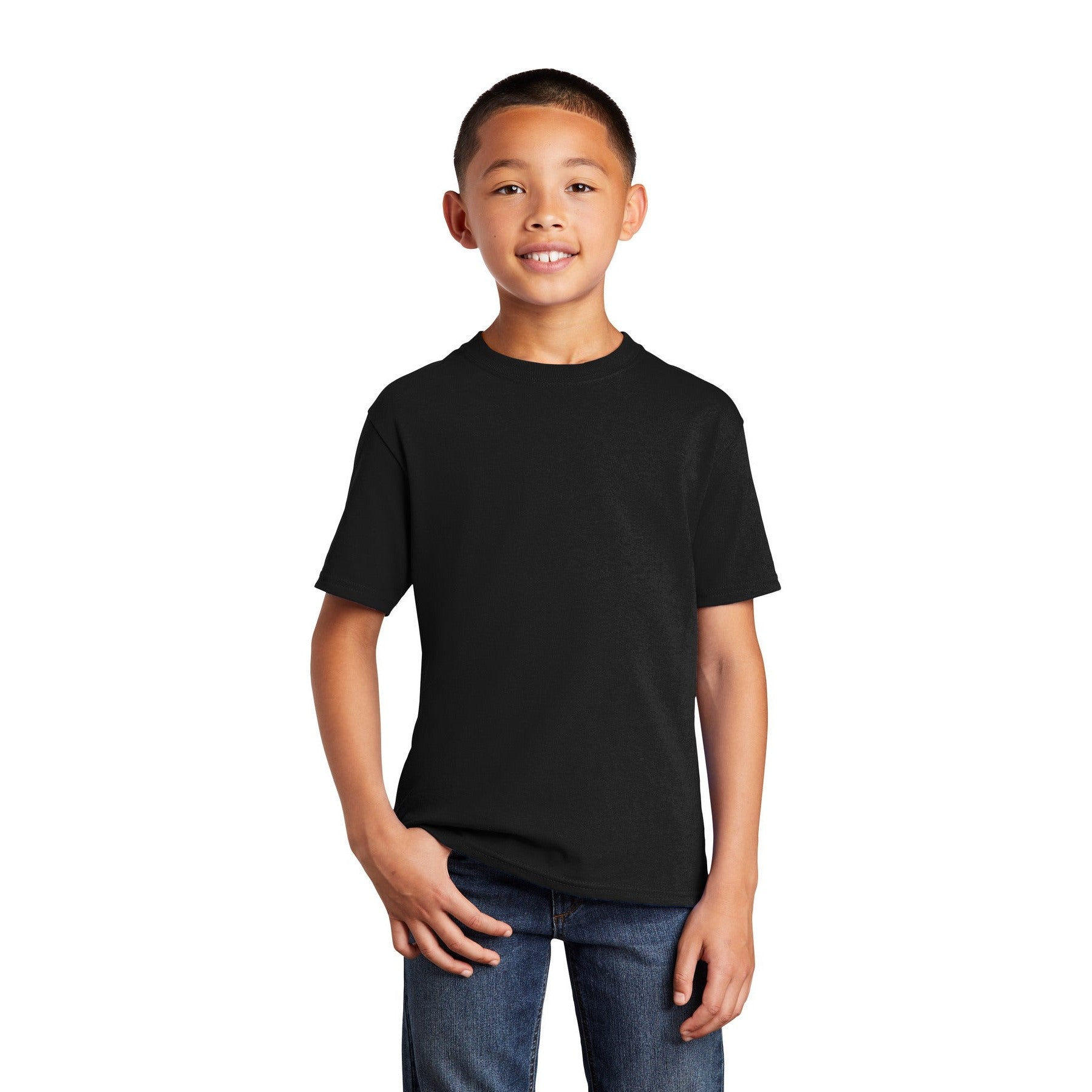 Port & Company-Port & Company® Youth Core Cotton DTG Tee PC54YDTG-MedTech-3