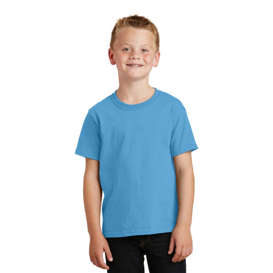 Port & Company-Port & Company® - Youth Core Cotton Tee. PC54Y-MedTech-1