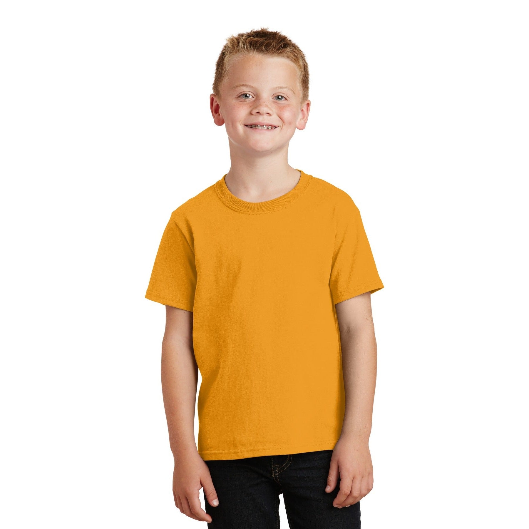 Port & Company-Port & Company® - Youth Core Cotton Tee. PC54Y-MedTech-12