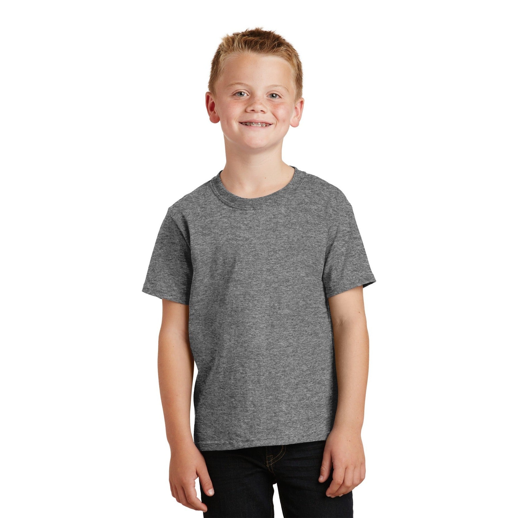 Port & Company-Port & Company® - Youth Core Cotton Tee. PC54Y-MedTech-13