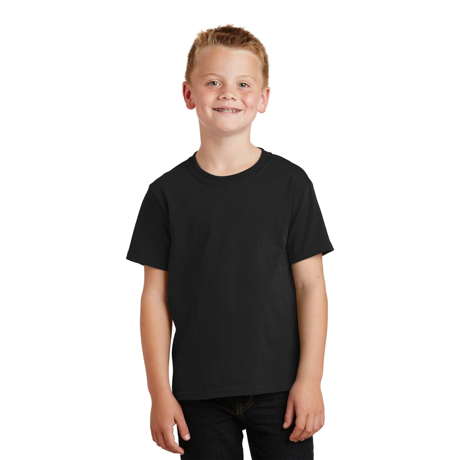 Port & Company-Port & Company® - Youth Core Cotton Tee. PC54Y-MedTech-18