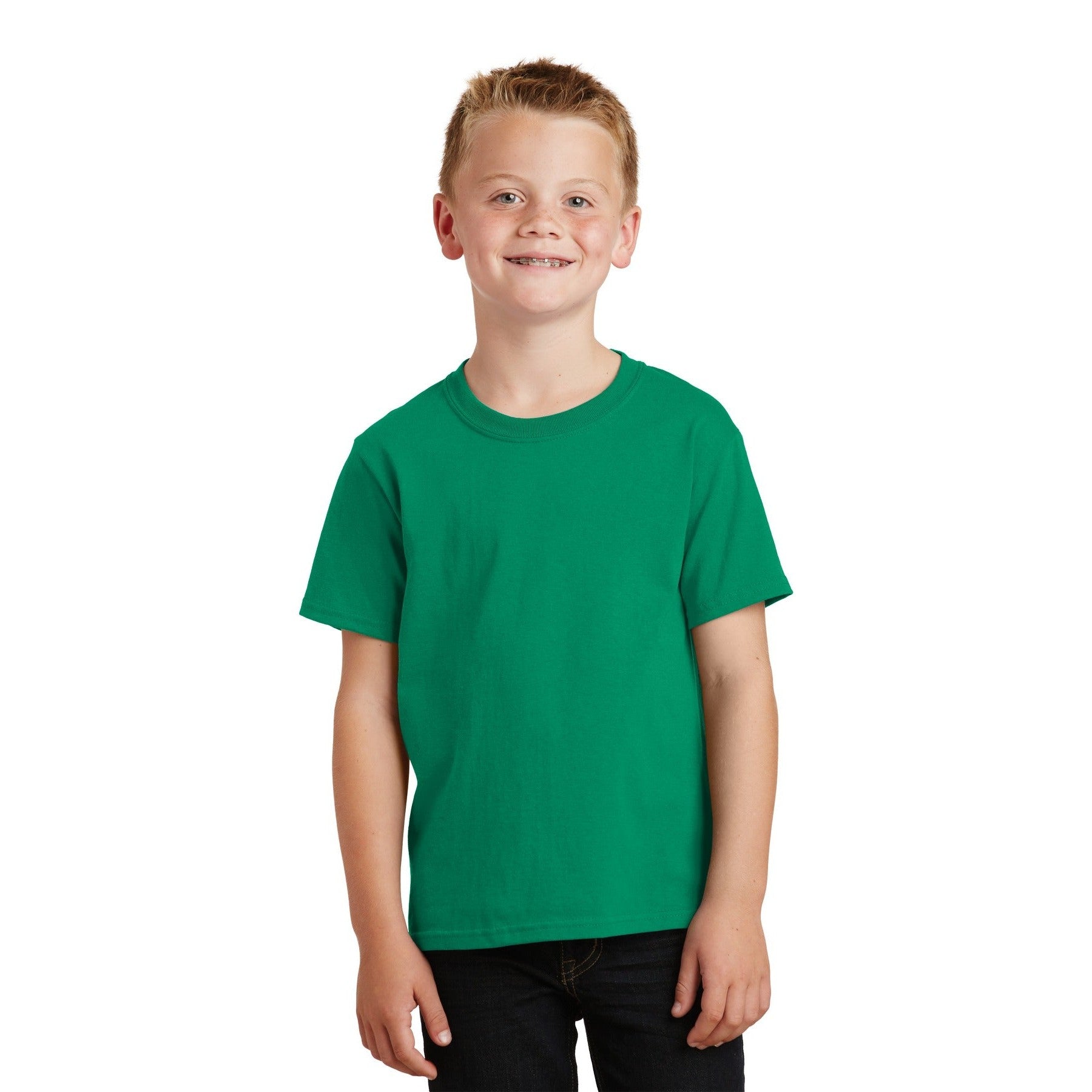 Port & Company-Port & Company® - Youth Core Cotton Tee. PC54Y-MedTech-19