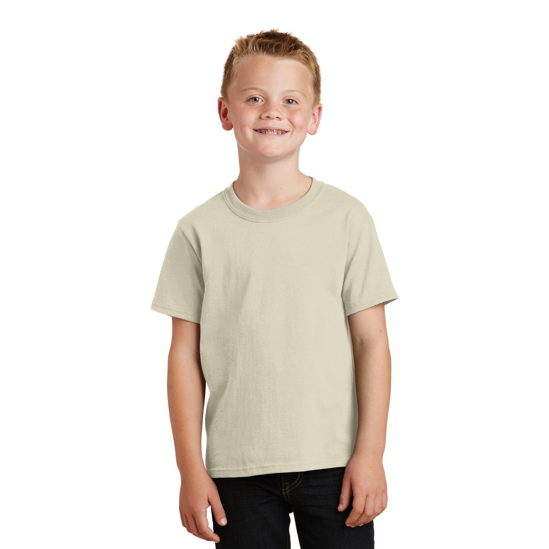Port & Company-Port & Company® - Youth Core Cotton Tee. PC54Y-MedTech-22