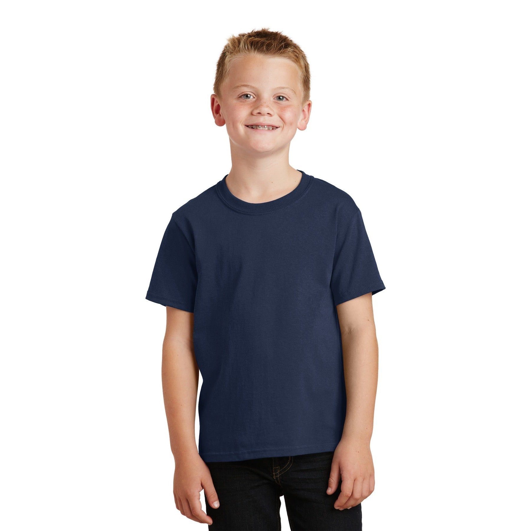 Port & Company-Port & Company® - Youth Core Cotton Tee. PC54Y-MedTech-23