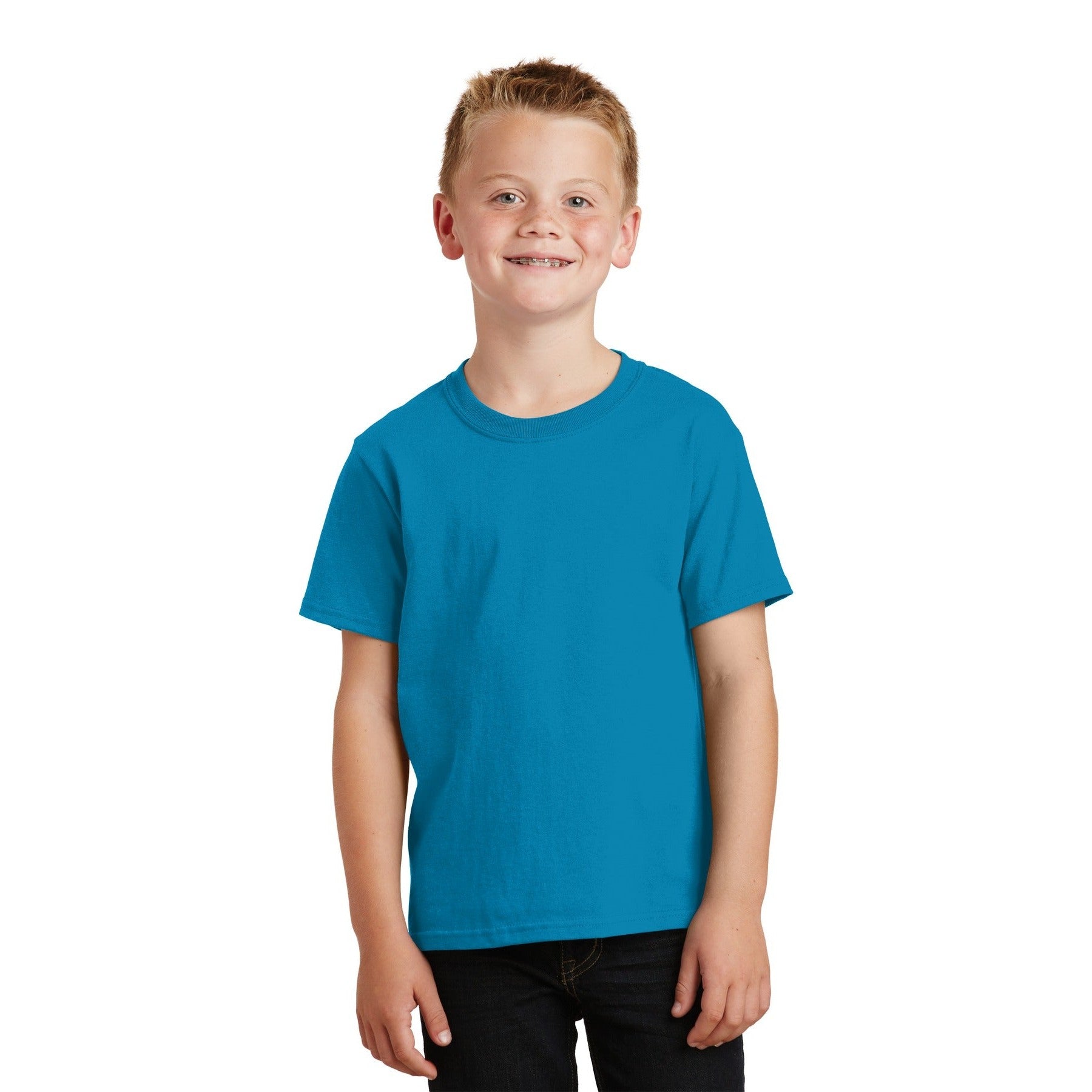 Port & Company-Port & Company® - Youth Core Cotton Tee. PC54Y-MedTech-24